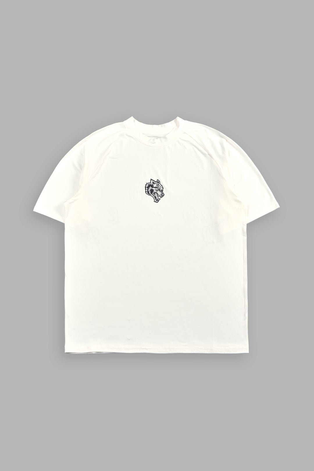 Wolves Pyramid V2 Dry Wolf Raglan Ss Tee In White