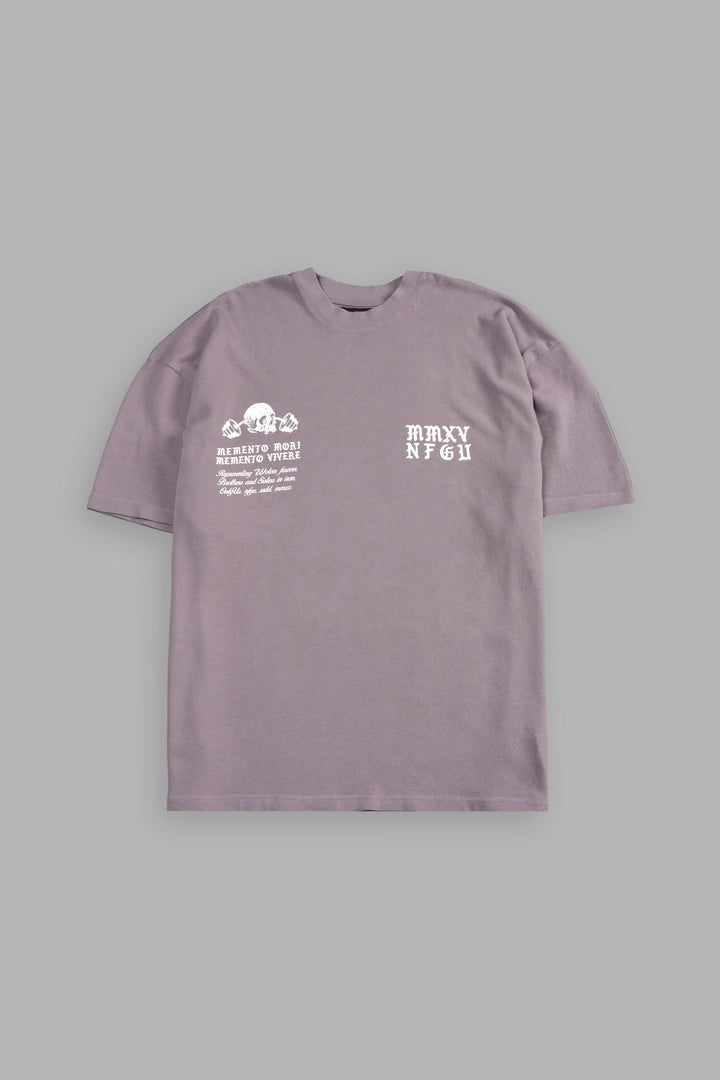 Yesterday's Gone "Premium" Oversized Tee in Pale Gray