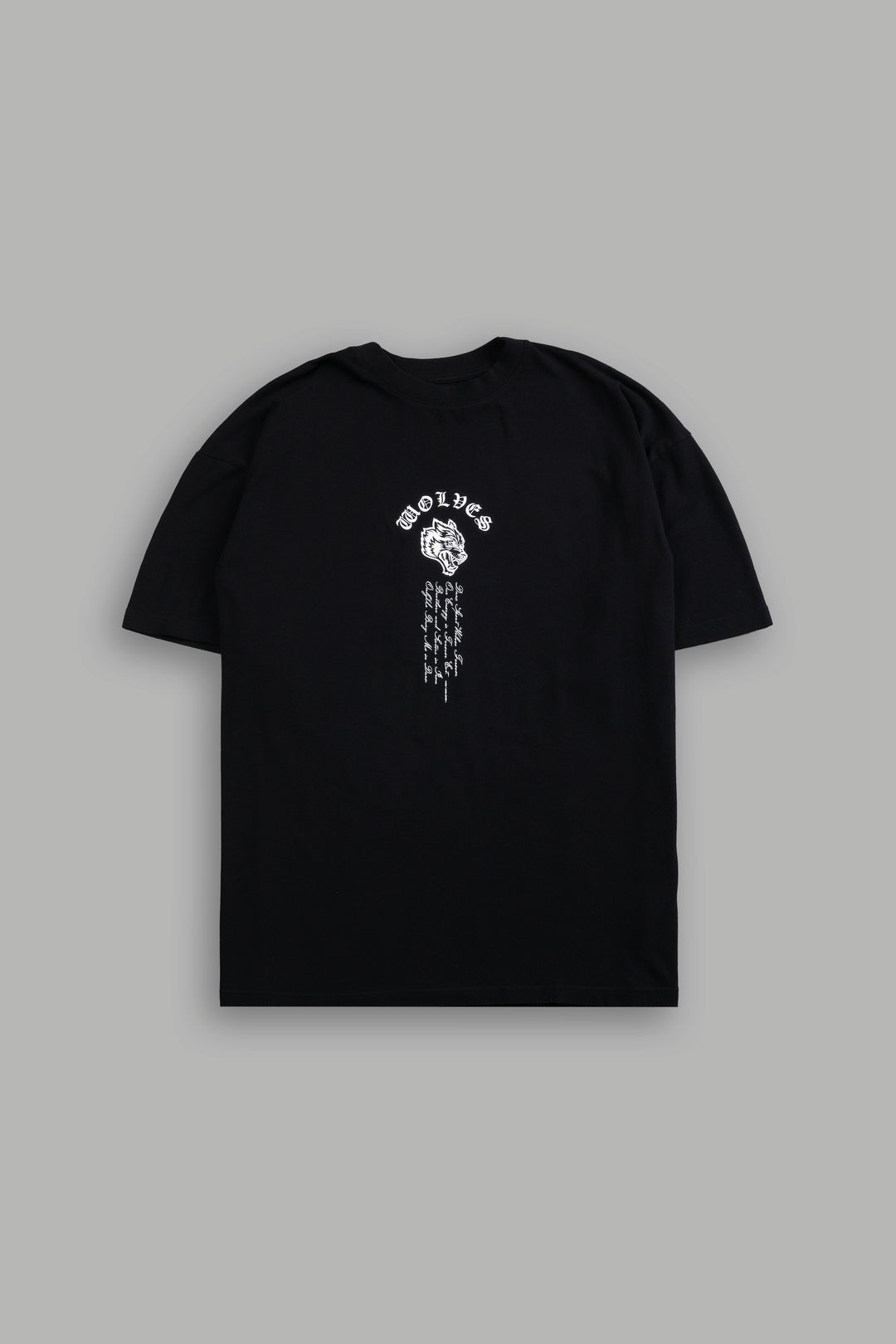 Ashes Of The Dark Lord "Premium" Oversized Tee in Black