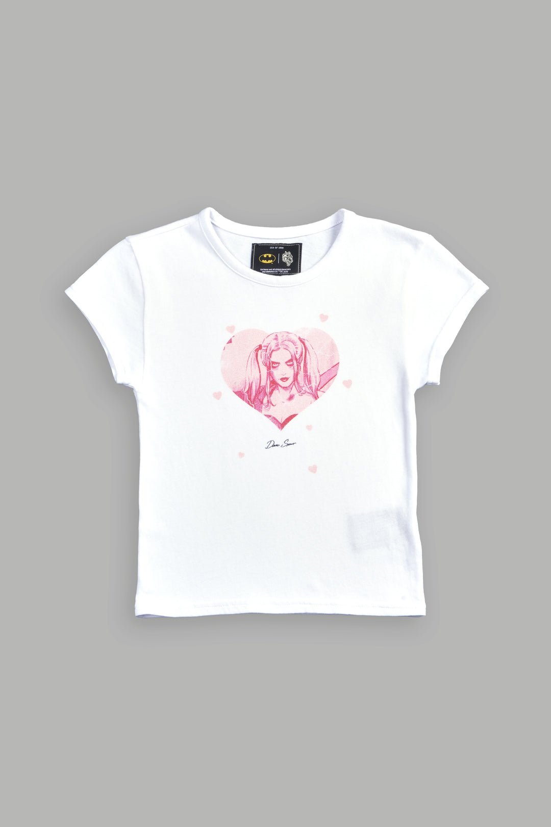 Her Energy "Baby" Tee in White