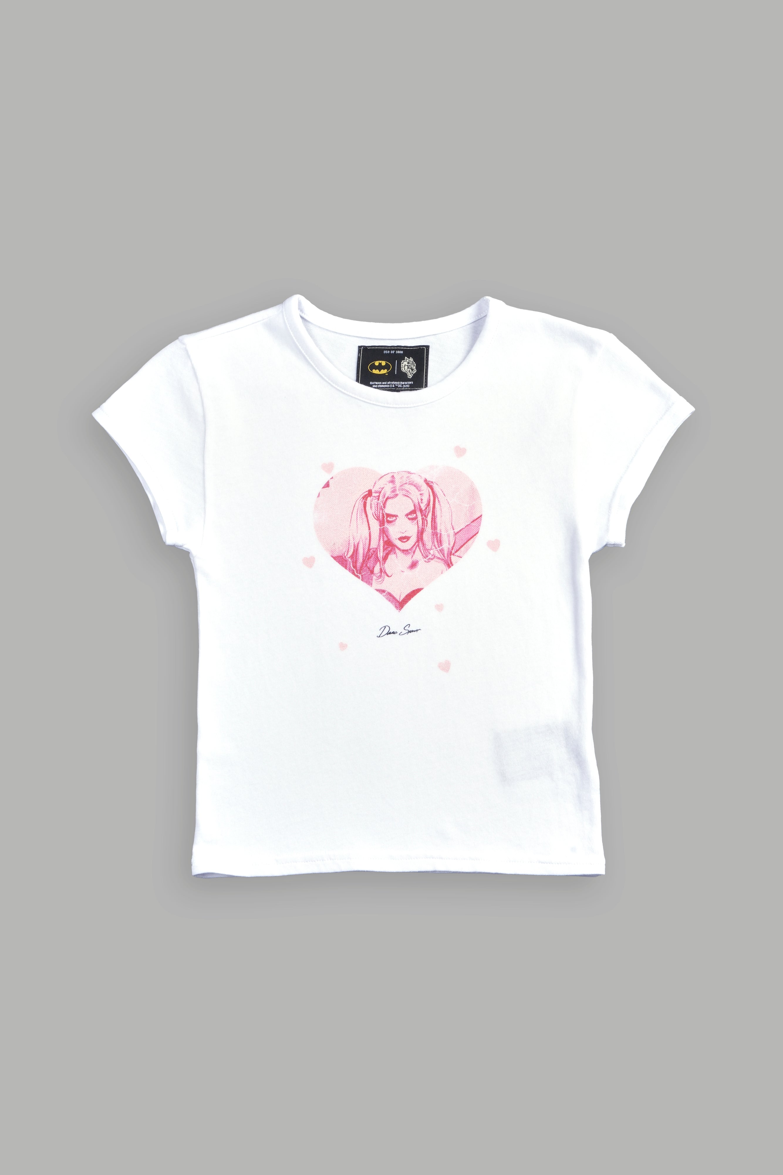 Her Energy "Baby" Tee in White