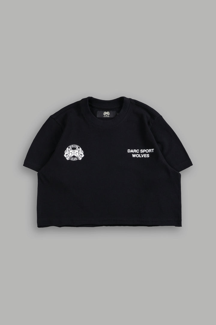 Boundless "Premium" (Cropped) Tee in Black