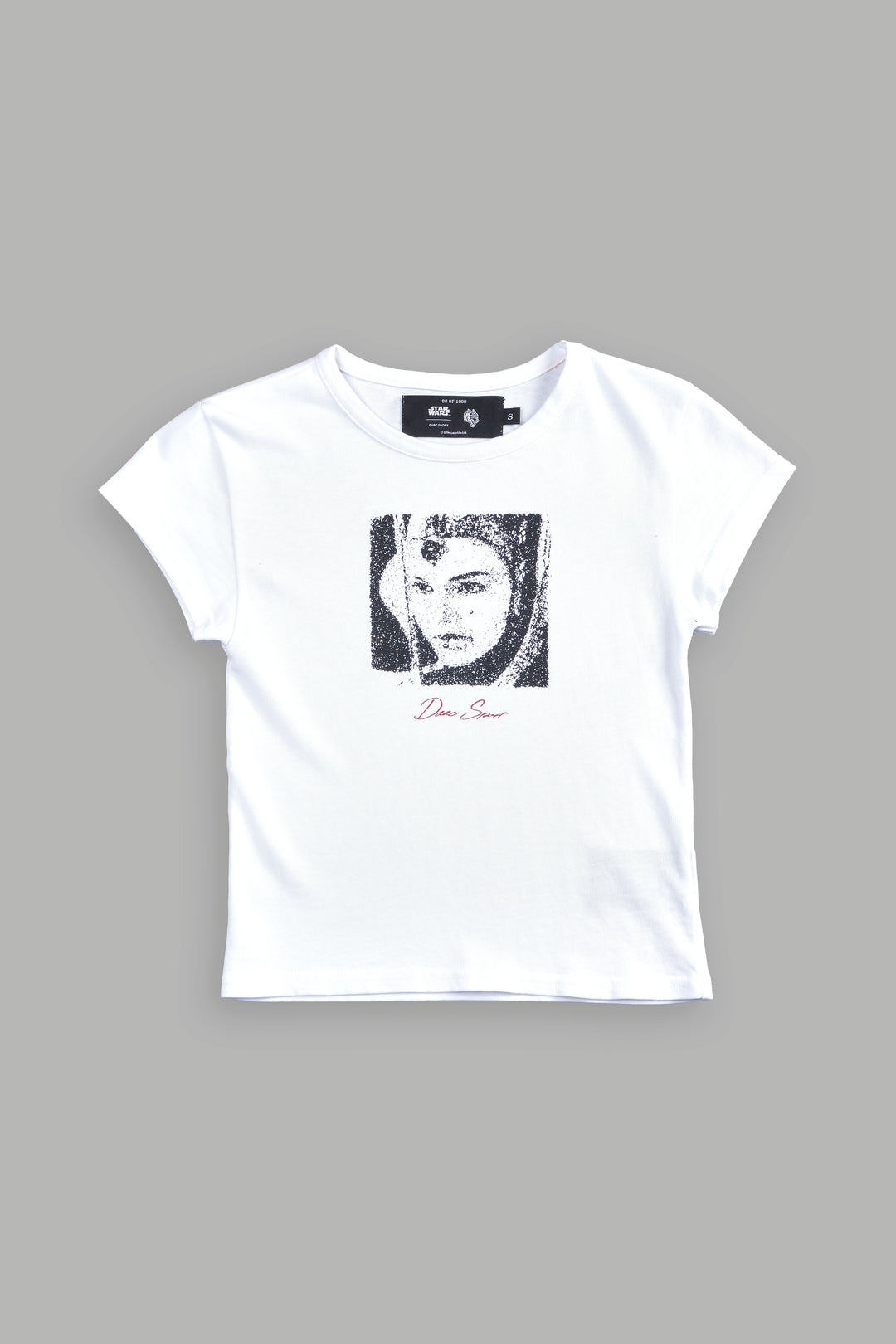 The Queen "Baby" Tee in White