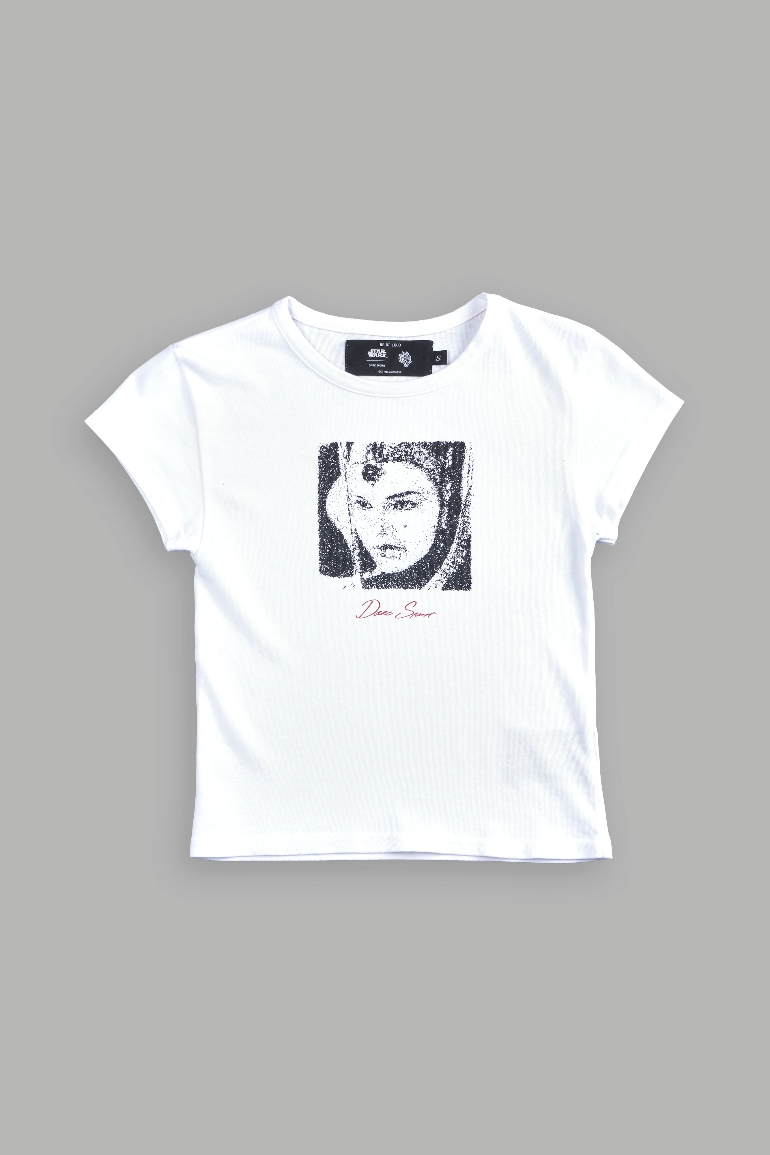 The Queen "Baby" Tee in White