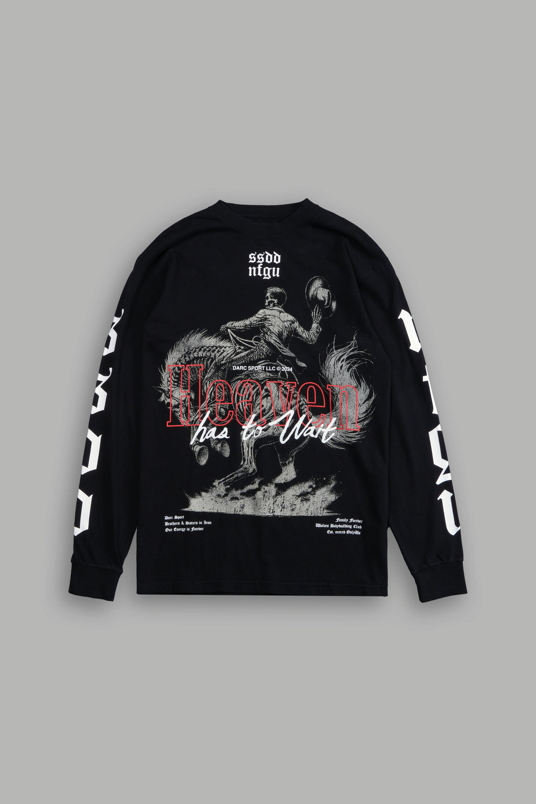 Ultimate Frontier "Premium" L/S Tee in Black