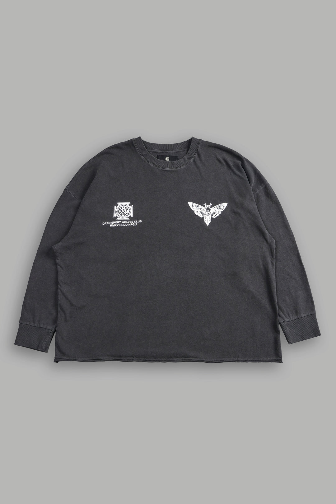 Wolves Tale "Box Cut" L/S Tee in Wolf Gray