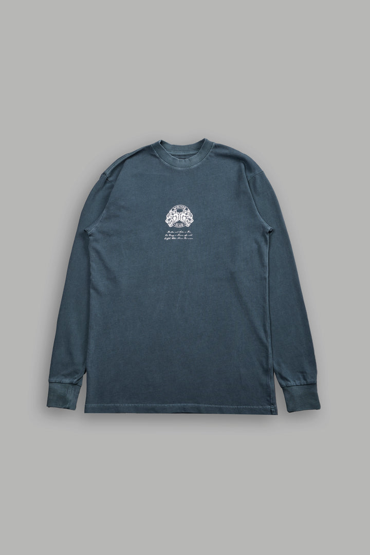 Leap V2 "Premium" L/S She Tee in Darc Blue