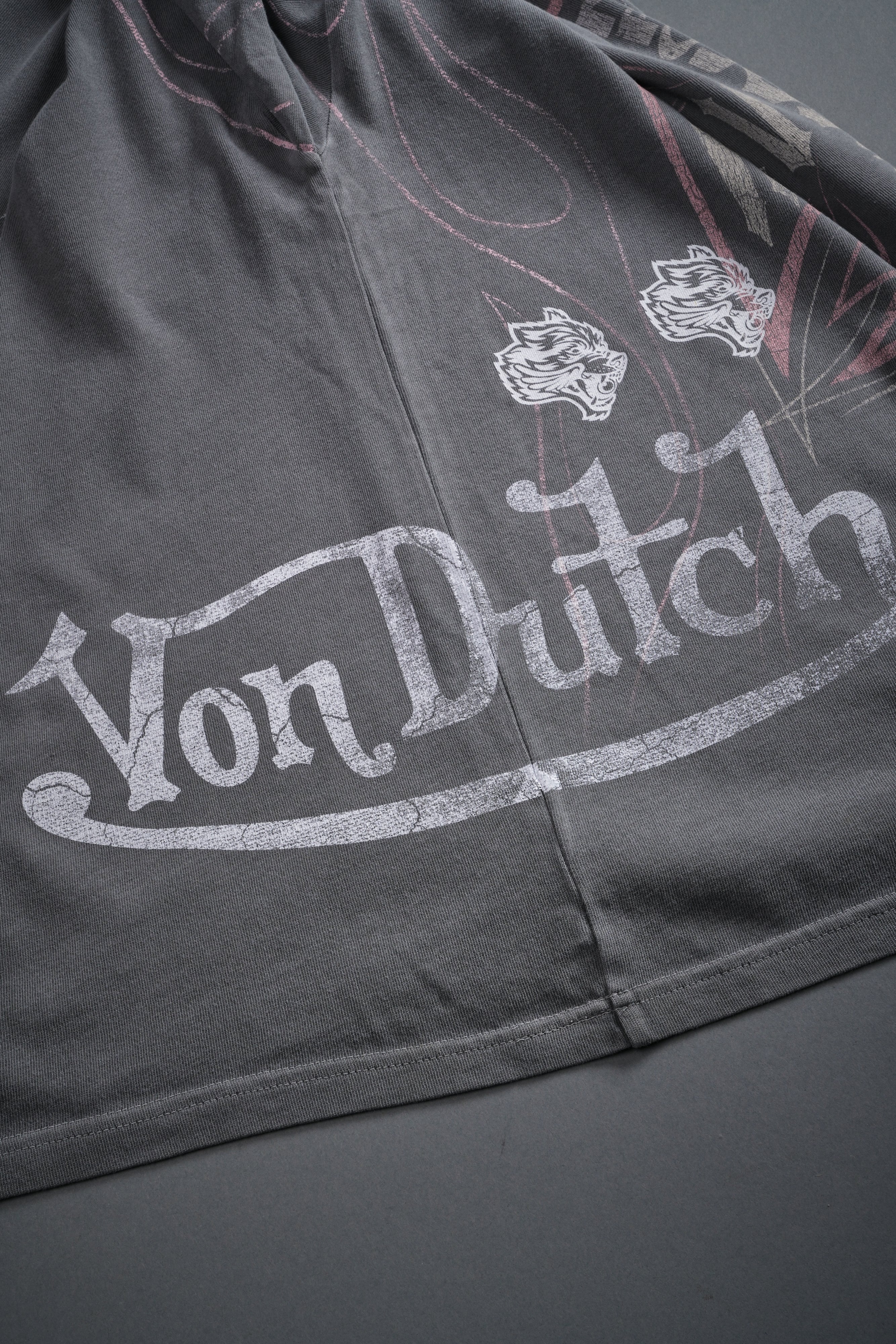 Darc Iron "Side-By-Side" Series Premium Tee in Dove Gray