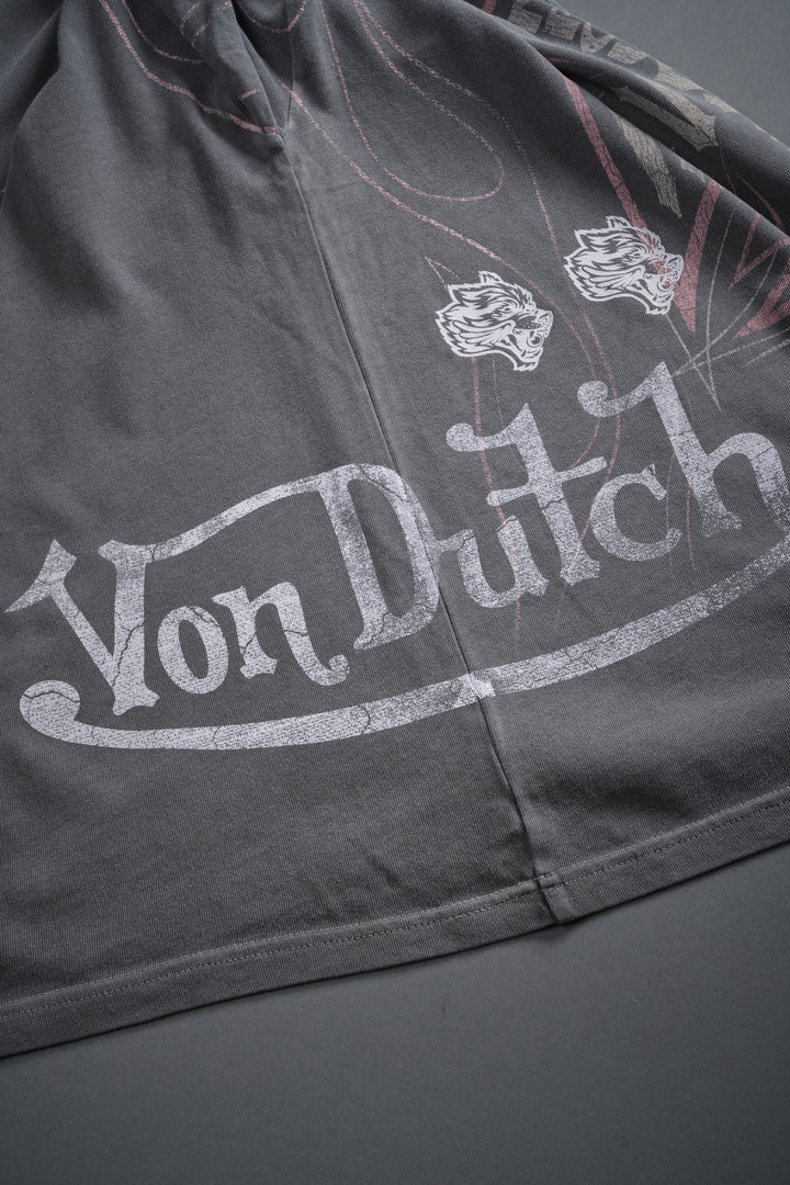 Darc Iron "Side-By-Side" Series Premium Tee in Dove Gray