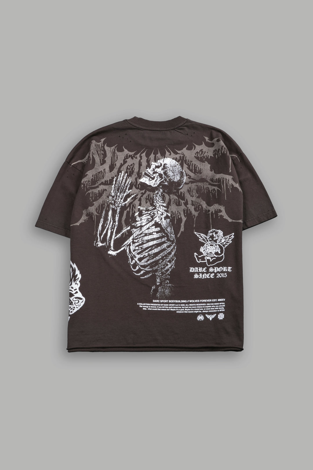 ABAKUHAUS Cranio Tessuto a Metraggio, Estratto Skulls, Tessuto a Maglia