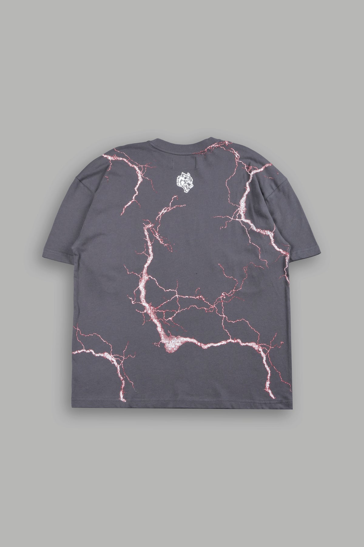 Lightning Frvr Premium Oversized Tee in Slate Gray