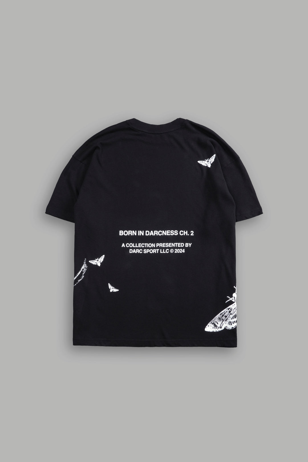Bane "Side By Side" Oversized Tee in Black