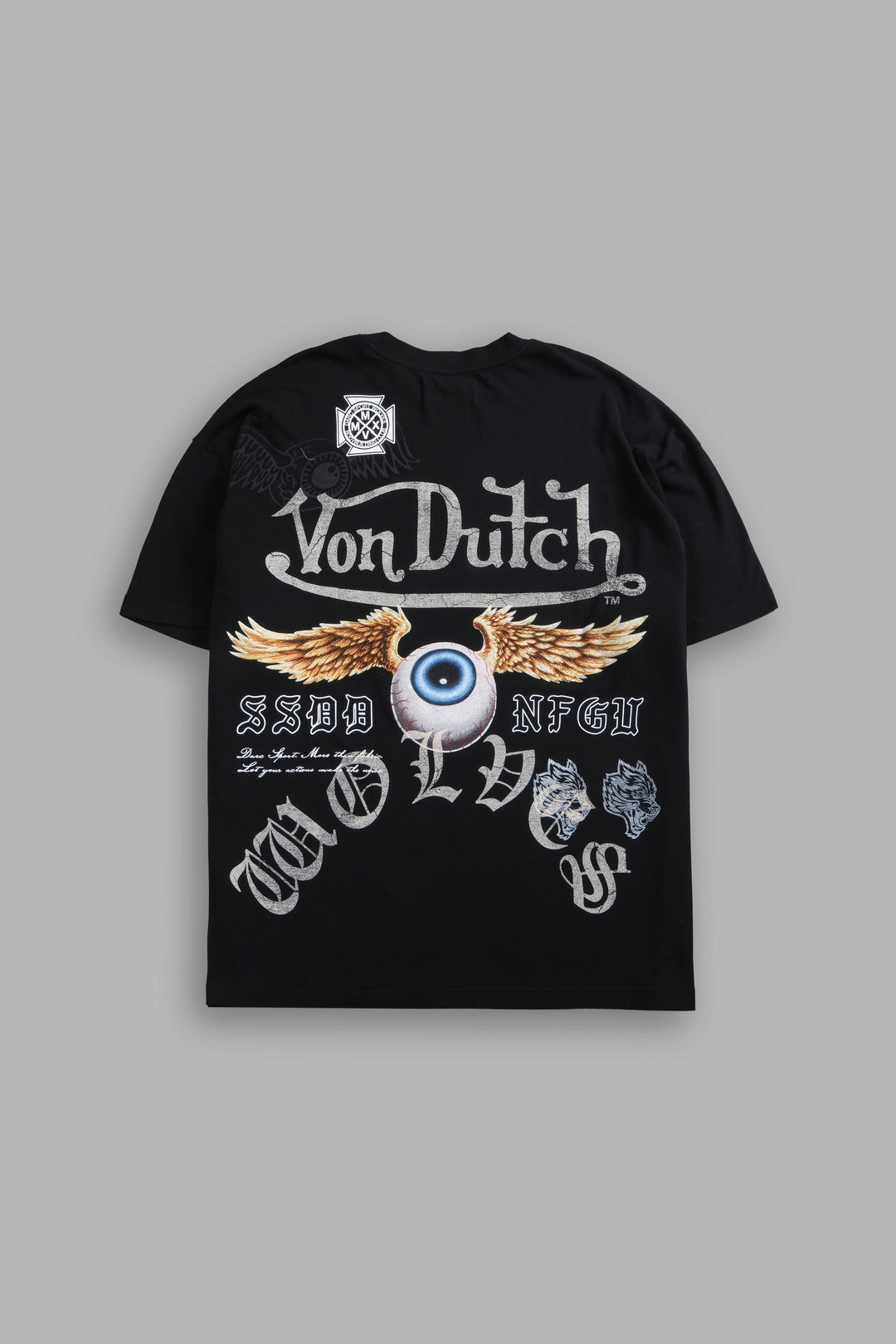 DSVD NFGU Premium Oversized Tee in Black