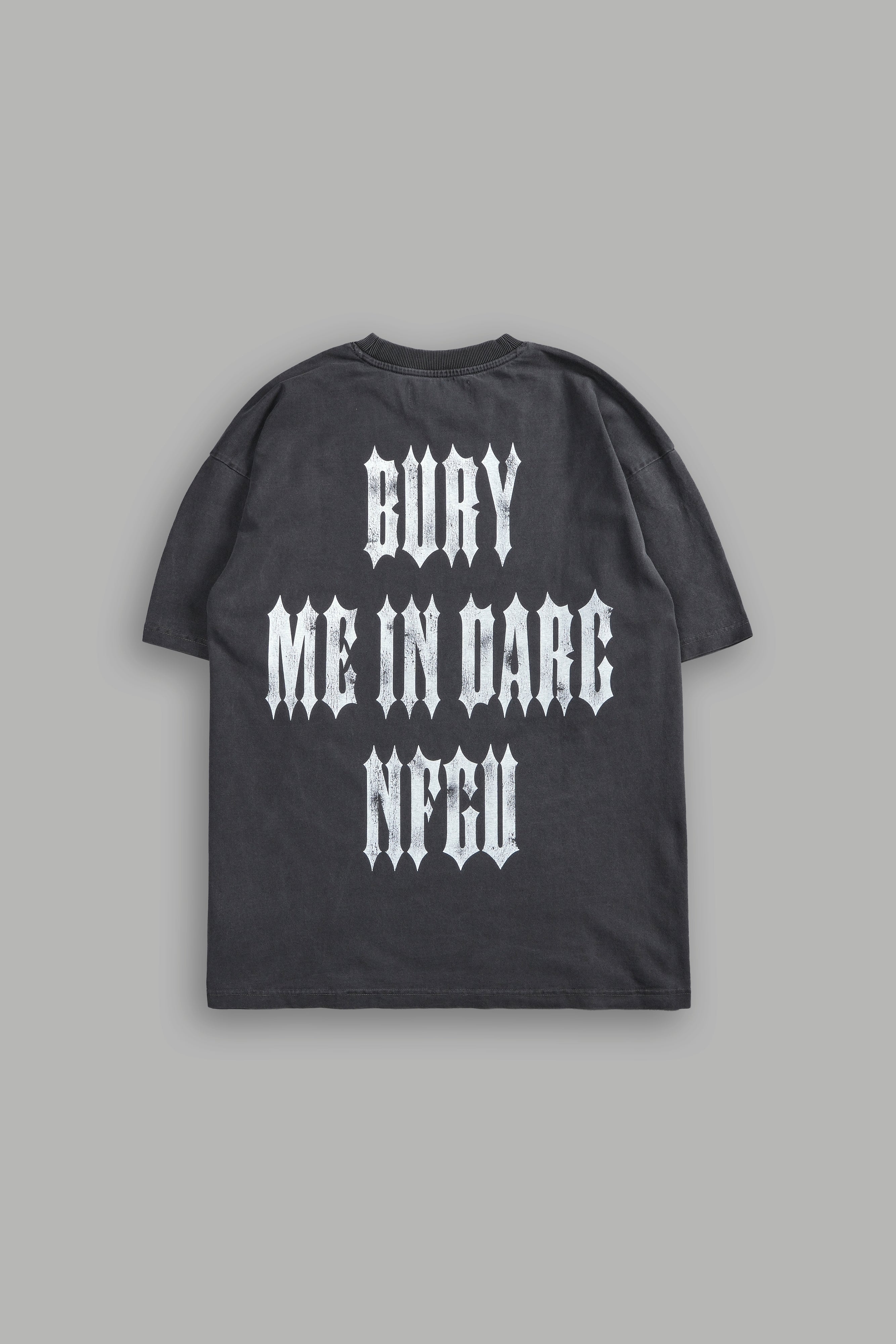 Bury Me In Darc "Grunge" Tee in Wolf Gray