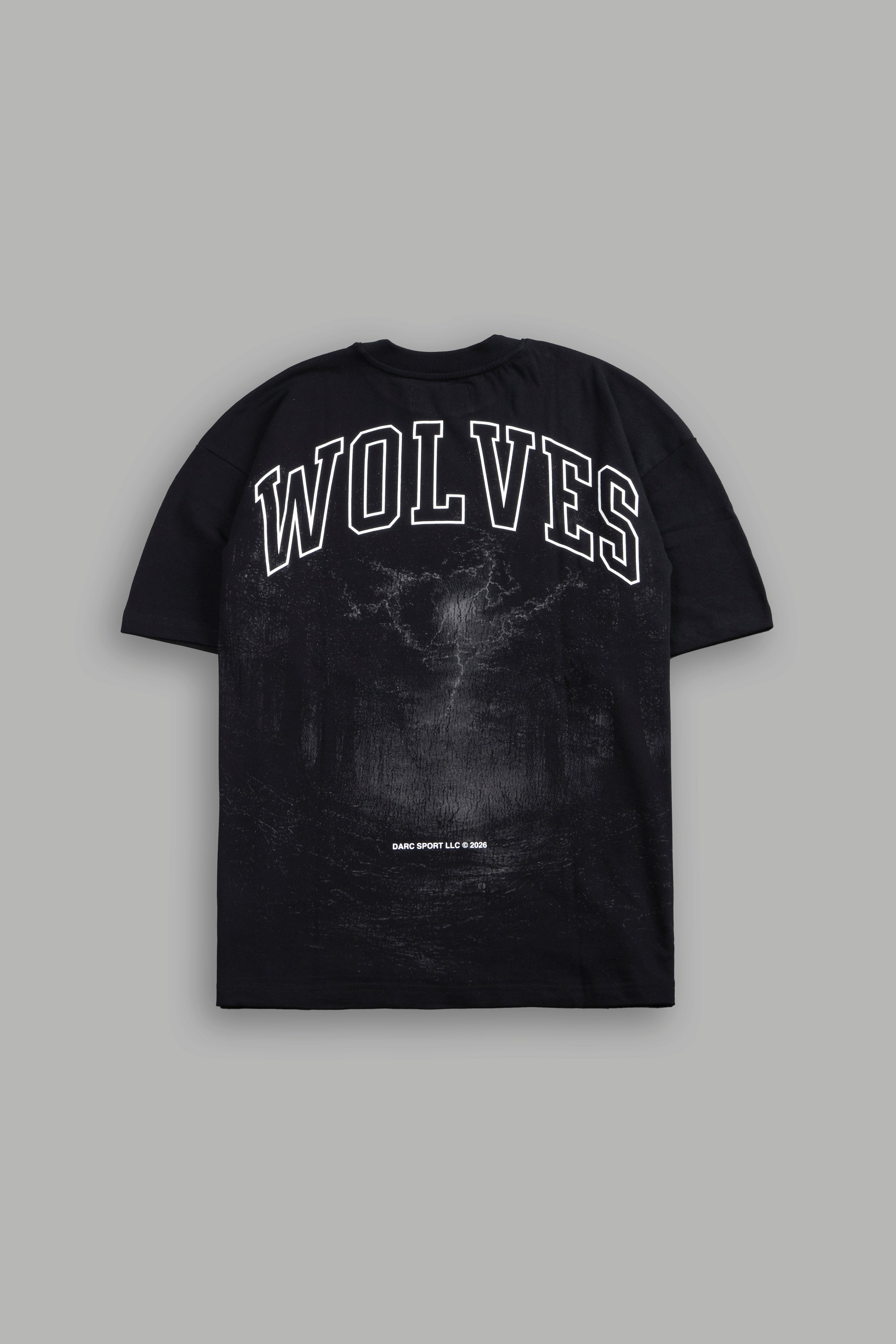 Trust Your Journey Premium Oversized Tee in Black