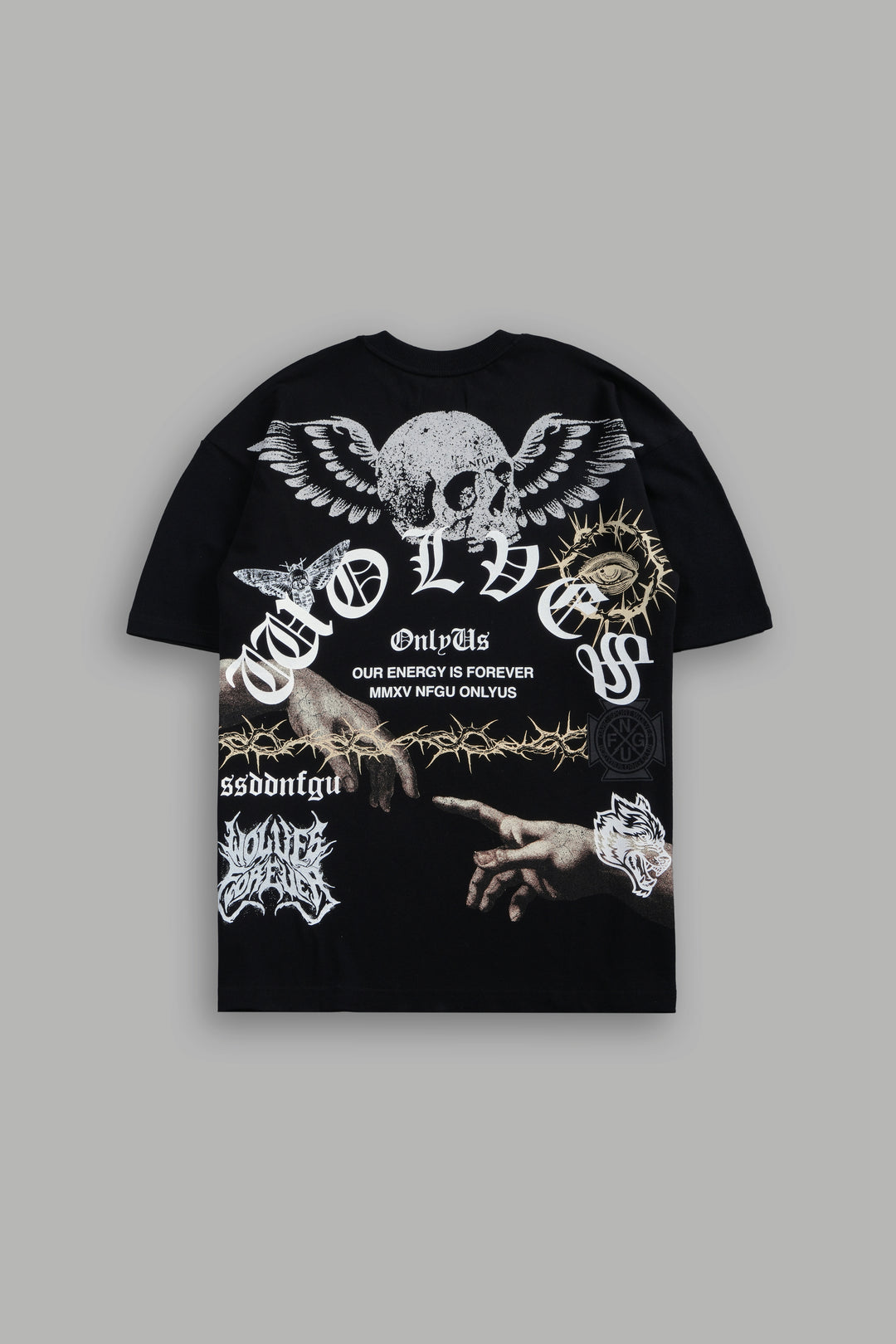 Darc Creed "Premium" Oversized Tee in Black