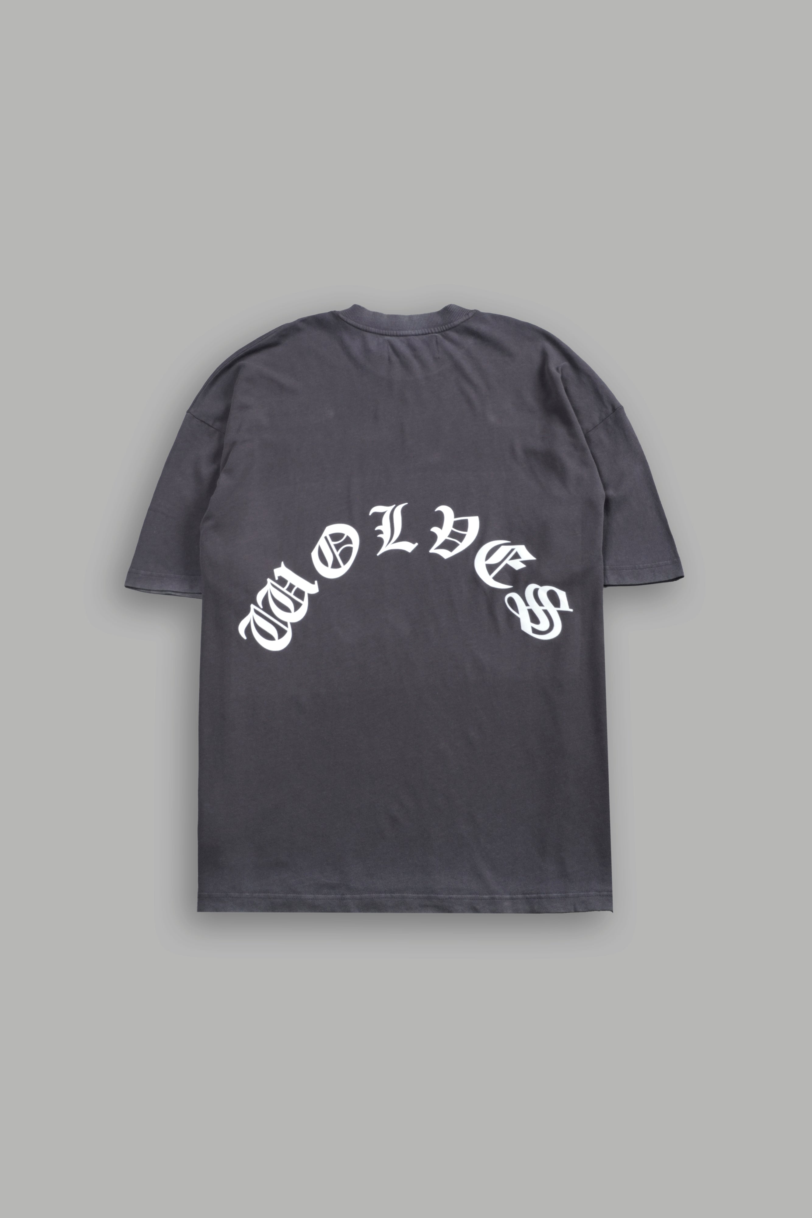 Inner Darkness Premium Oversized Tee in Wolf Gray
