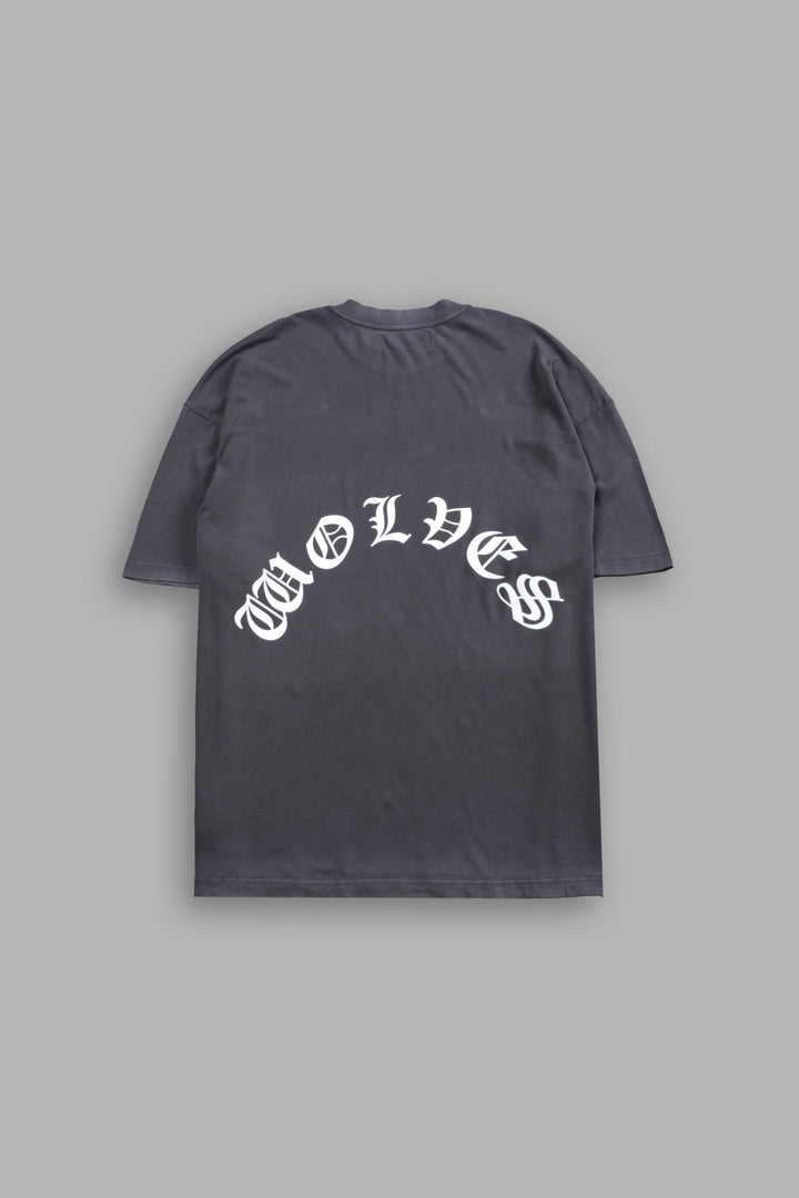 Inner Darkness Premium Oversized Tee in Wolf Gray