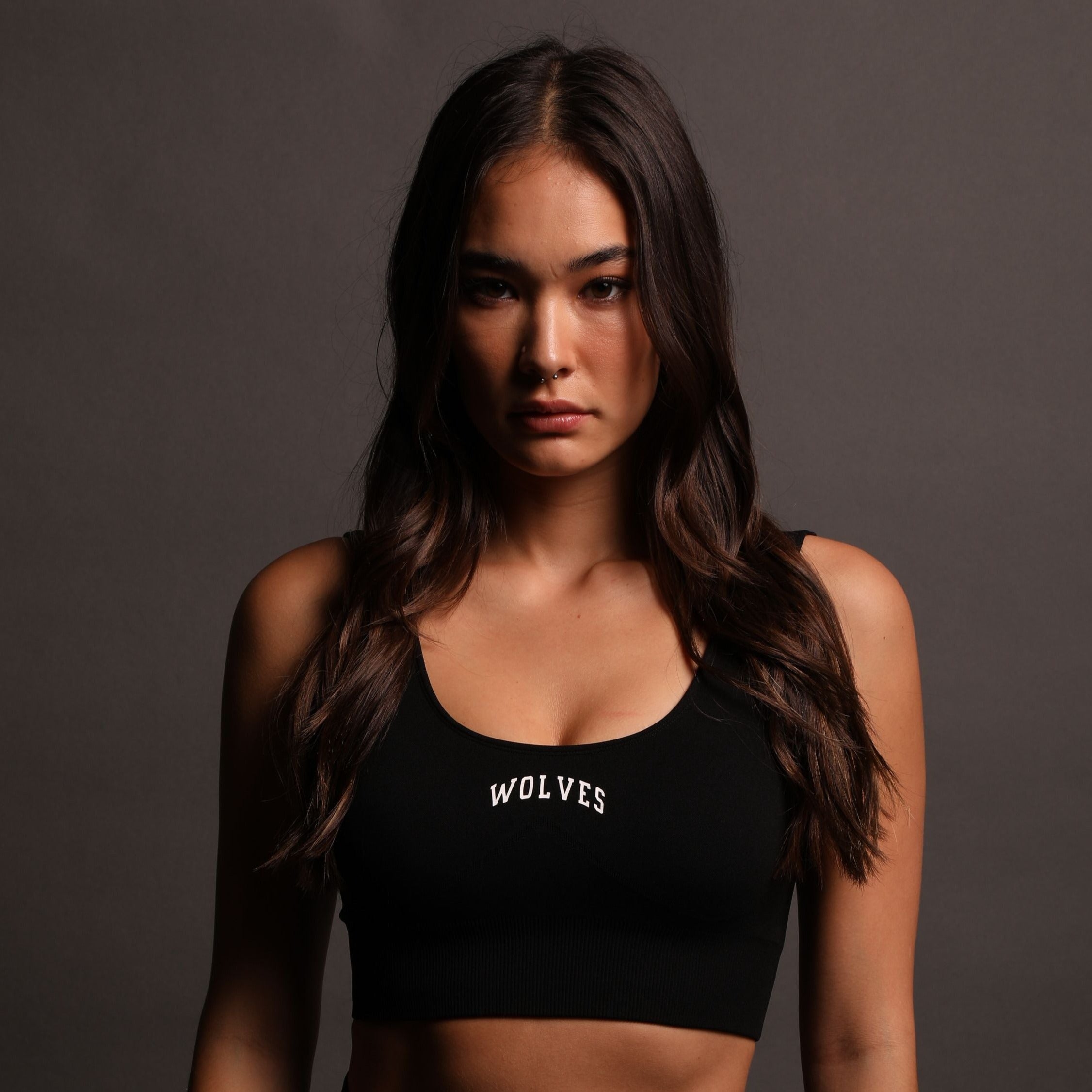 Single "Everson Seamless" Katya OTS Bra in Black