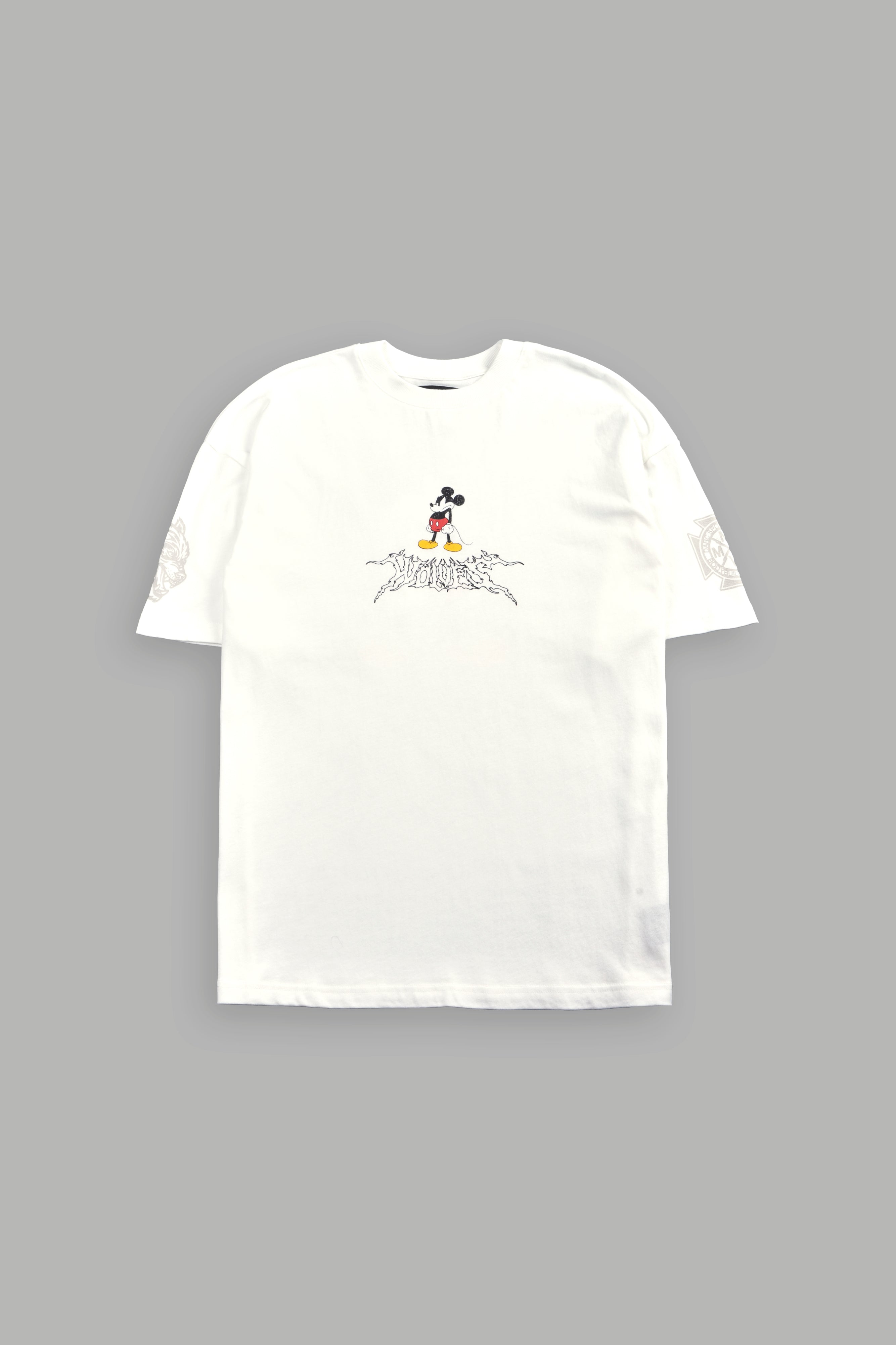 Mickey Wlvsfrvr Premium Oversized Tee in Cream