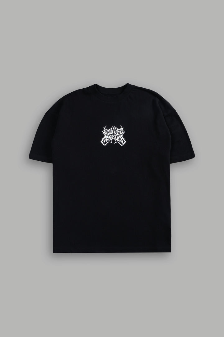 Grim Halo "Premium" Oversized Tee in Black