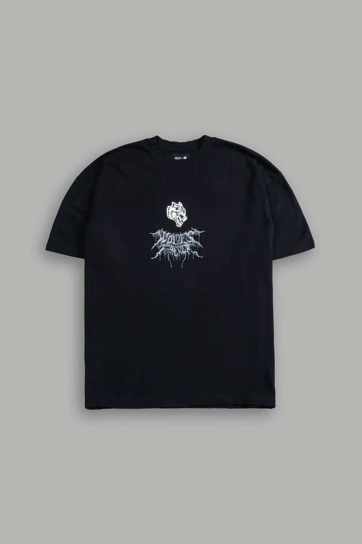 She Rises "Premium" Oversized Tee in Black