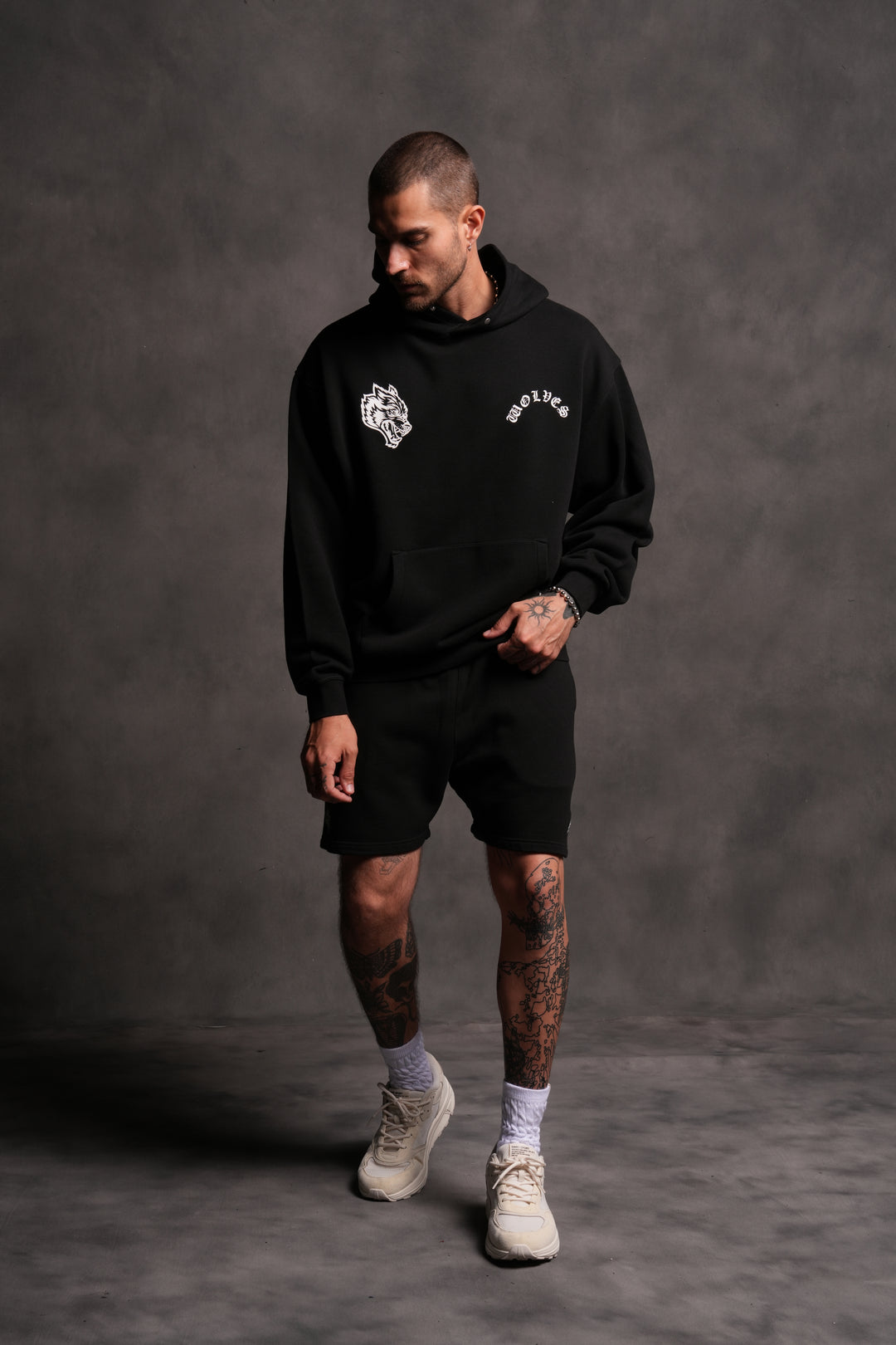 Wolf Chopper FRVR "Pierce" Hoodie in Black