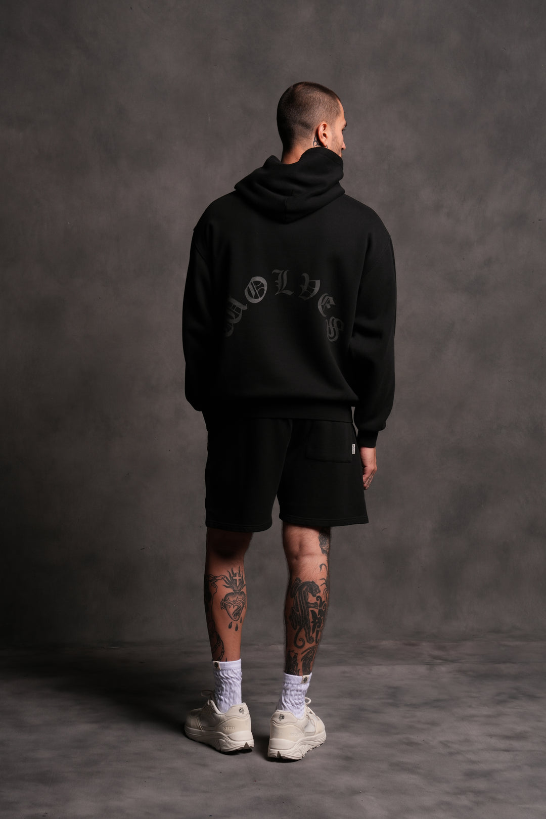 Wolf Chopper FRVR "Pierce" Hoodie in Black
