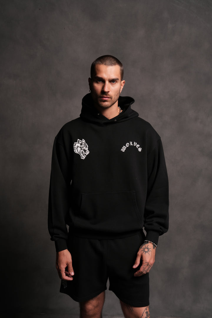 Wolf Chopper FRVR "Pierce" Hoodie in Black