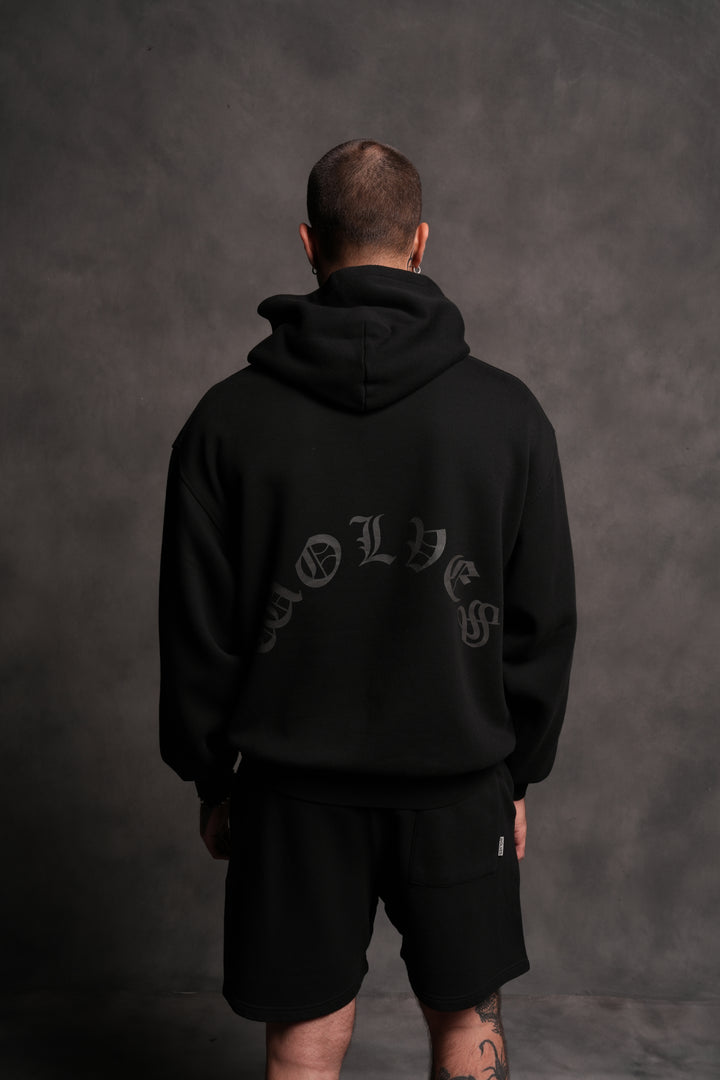 Wolf Chopper FRVR "Pierce" Hoodie in Black