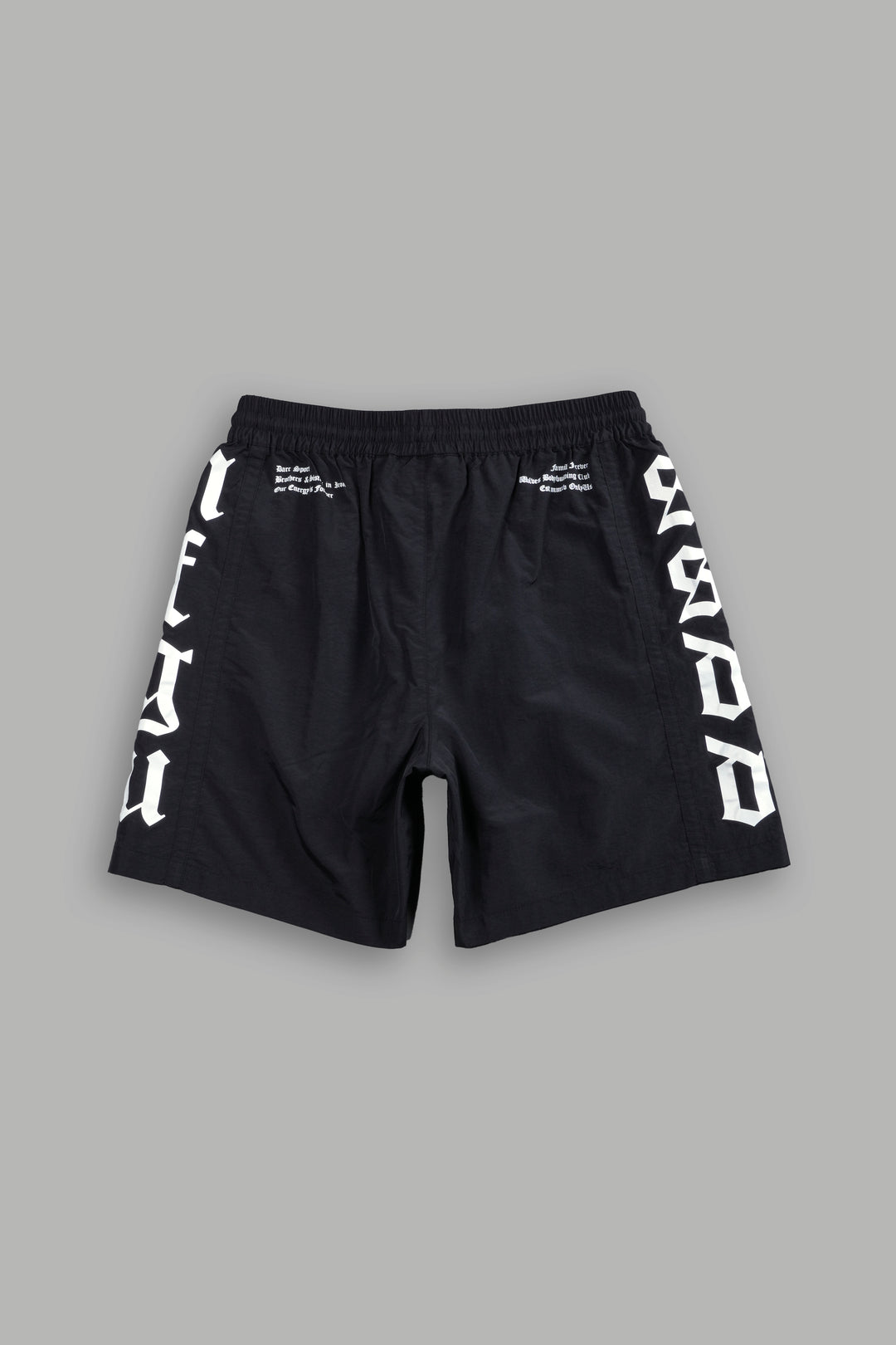 SSDDNFGU Remind Track Shorts in Black/Black