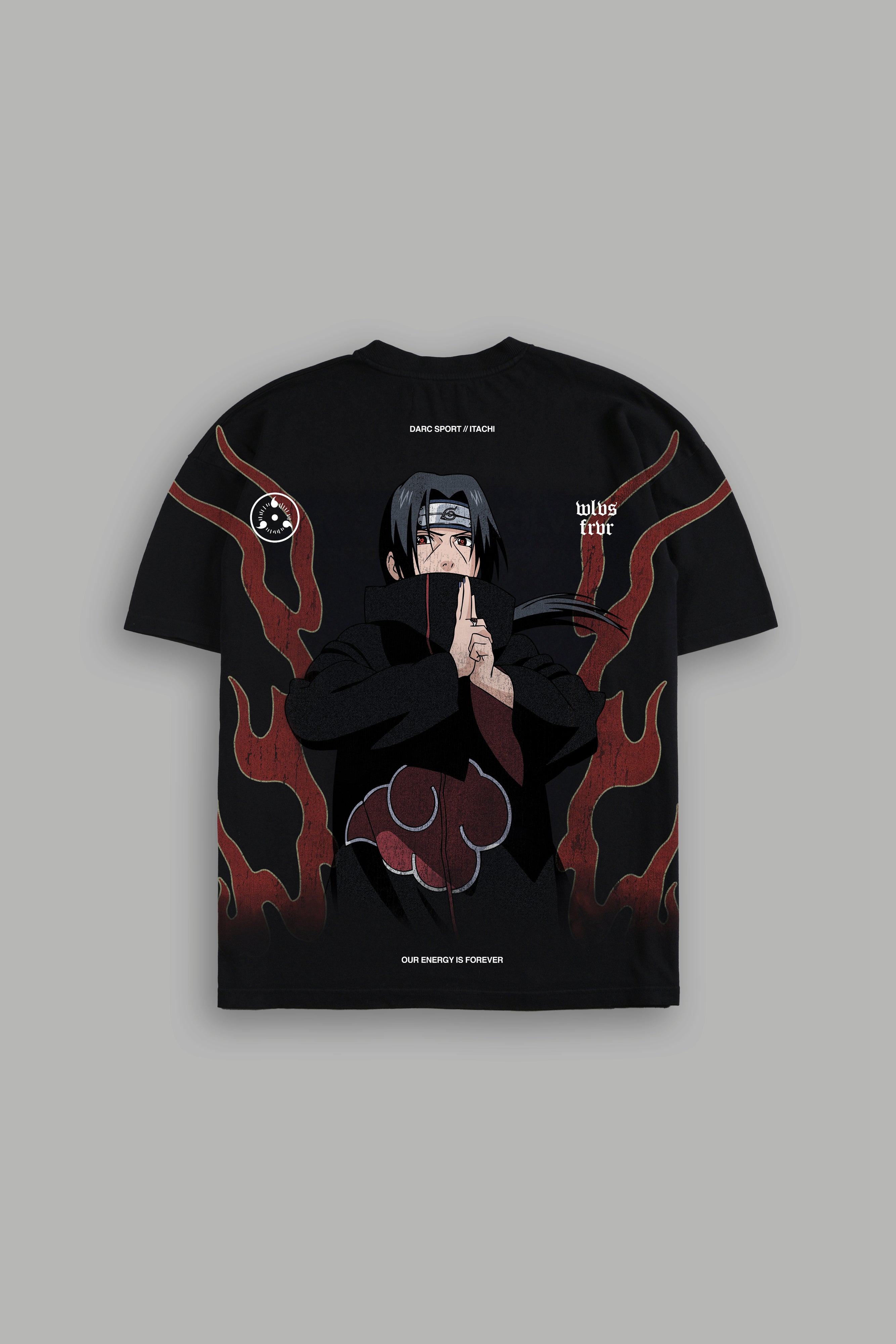 Will of Fire "Premium" Oversized Tee in Black