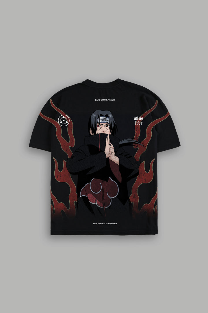 Will of Fire "Premium" Oversized Tee in Black