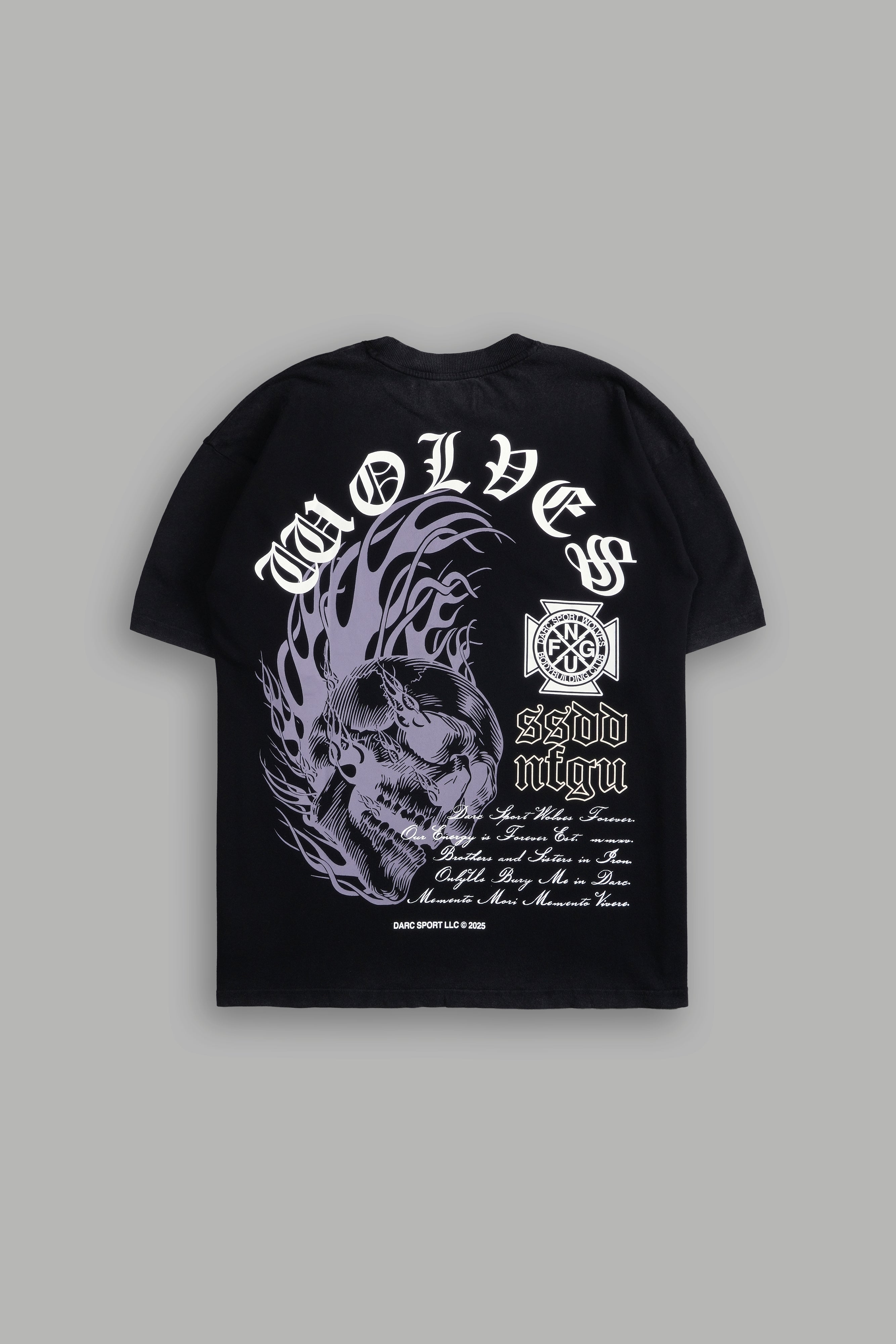 Through Hell "Premium" Oversized Tee in Black