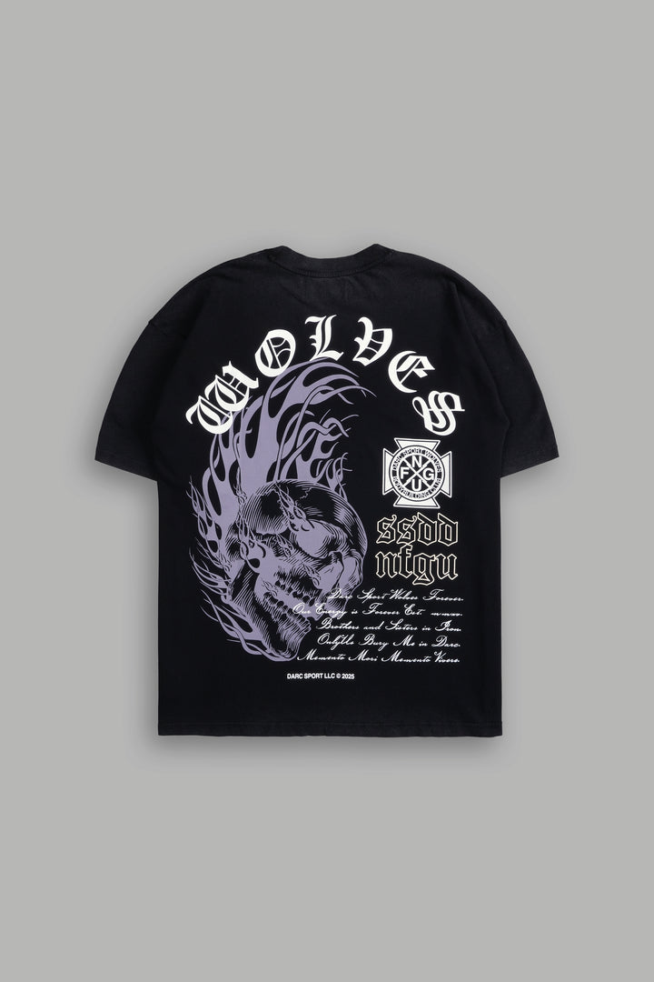 Through Hell "Premium" Oversized Tee in Black