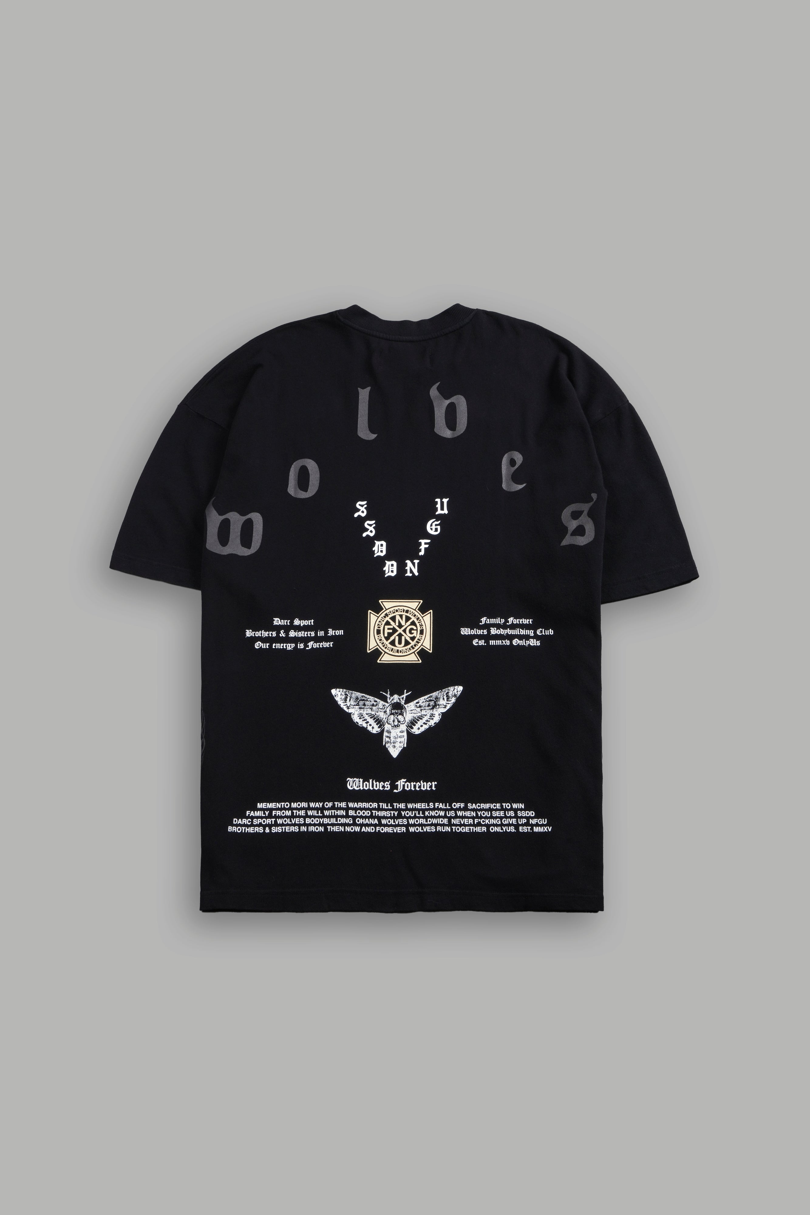 Lineage Frvr Premium Oversized Tee in Black