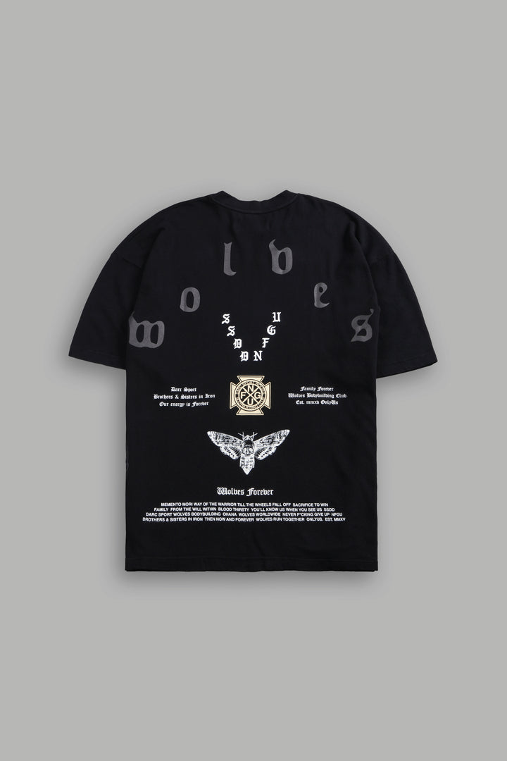Lineage Frvr Premium Oversized Tee in Black
