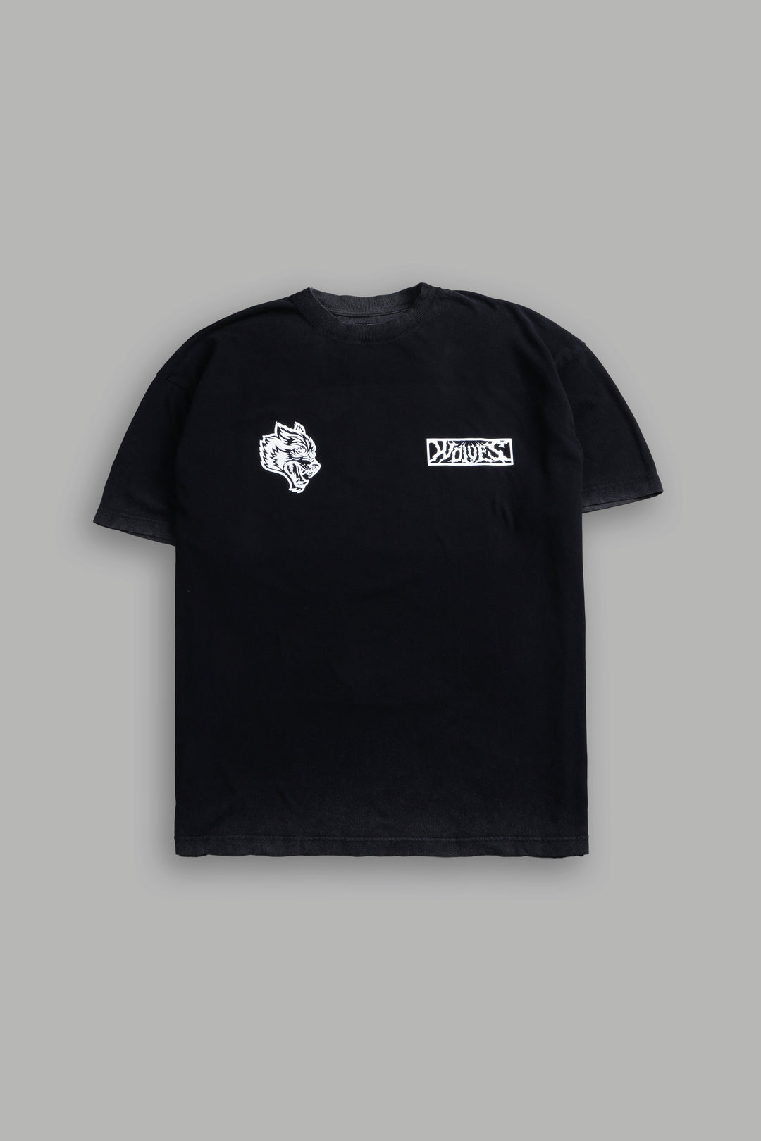 White Widow "Premium" Oversized Tee in Black