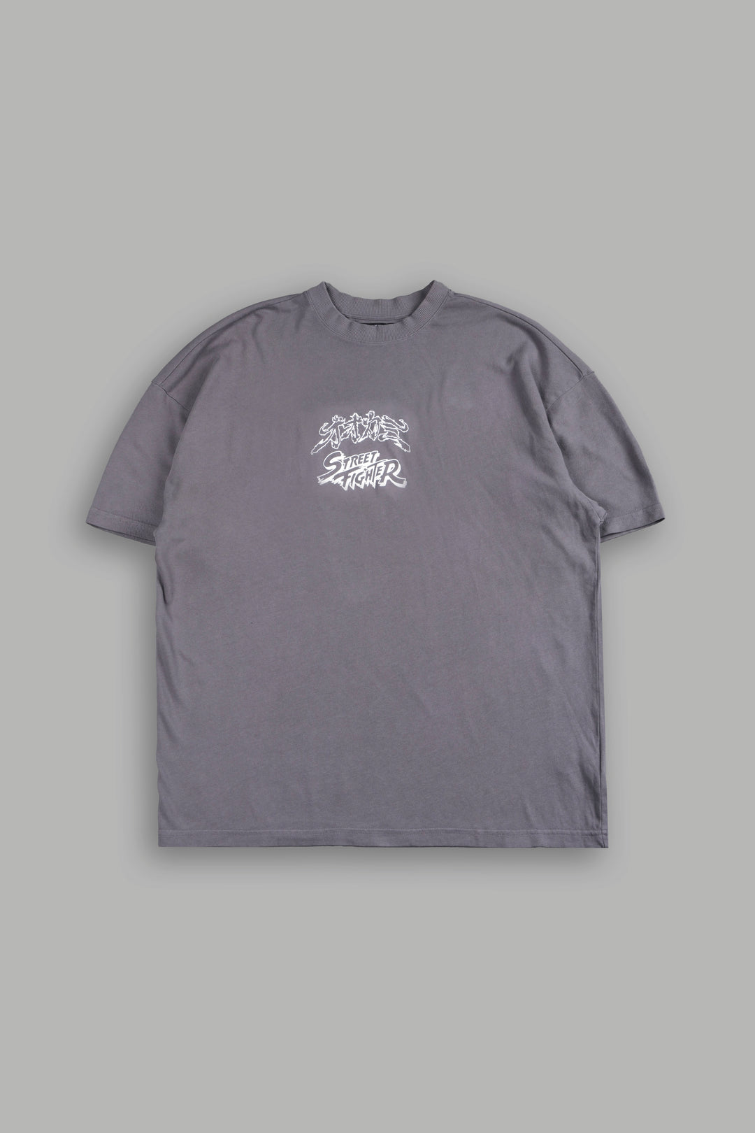 Dragon Rising Premium Oversized Tee In Slate Gray