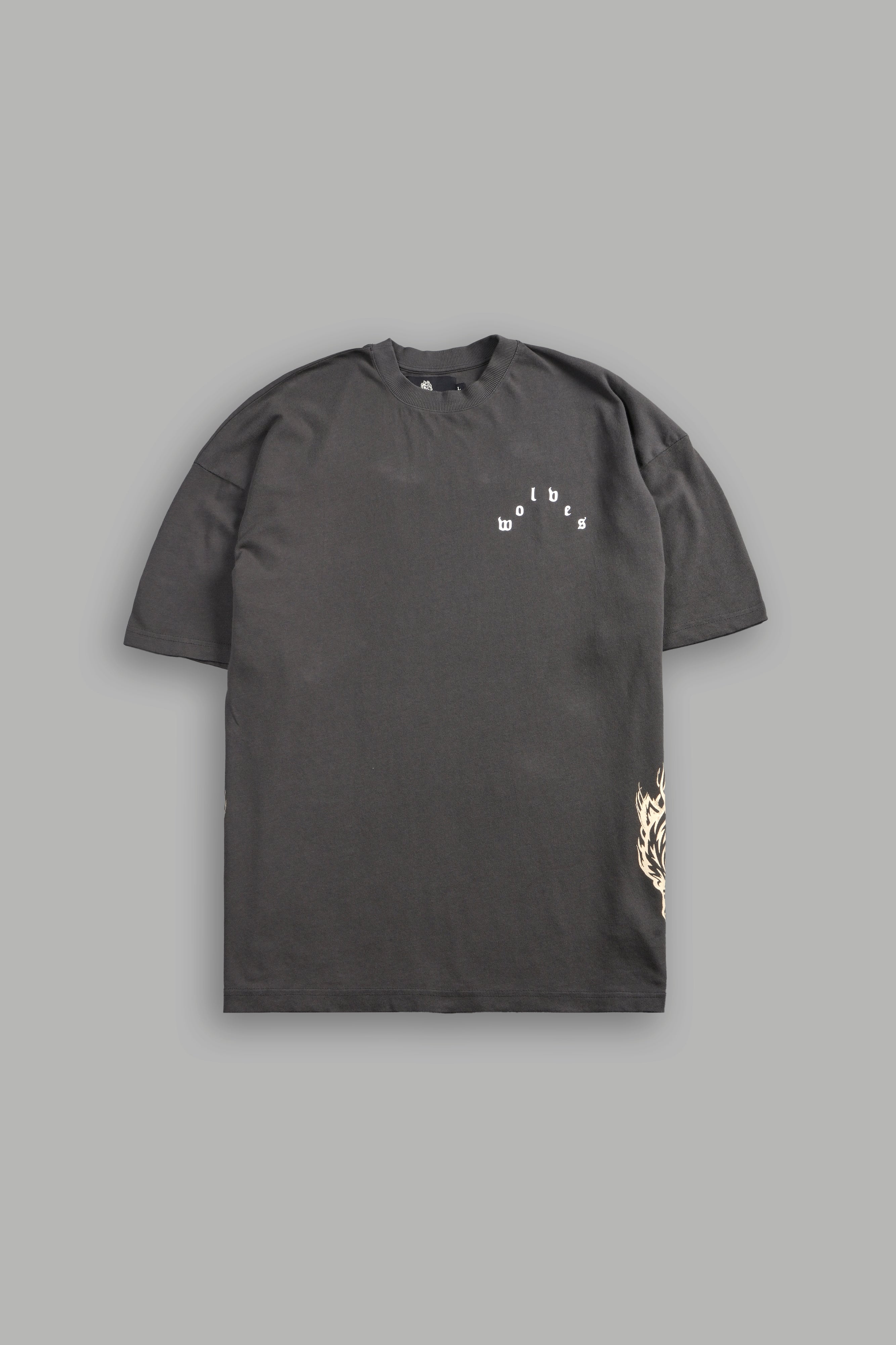 Lineage Frvr Premium Oversized Tee in Wolf Gray