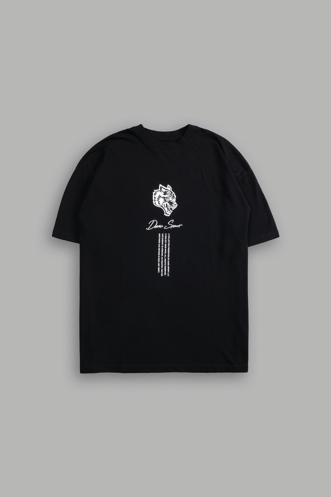 Soul Of Iron "Premium" Oversized Tee in Black