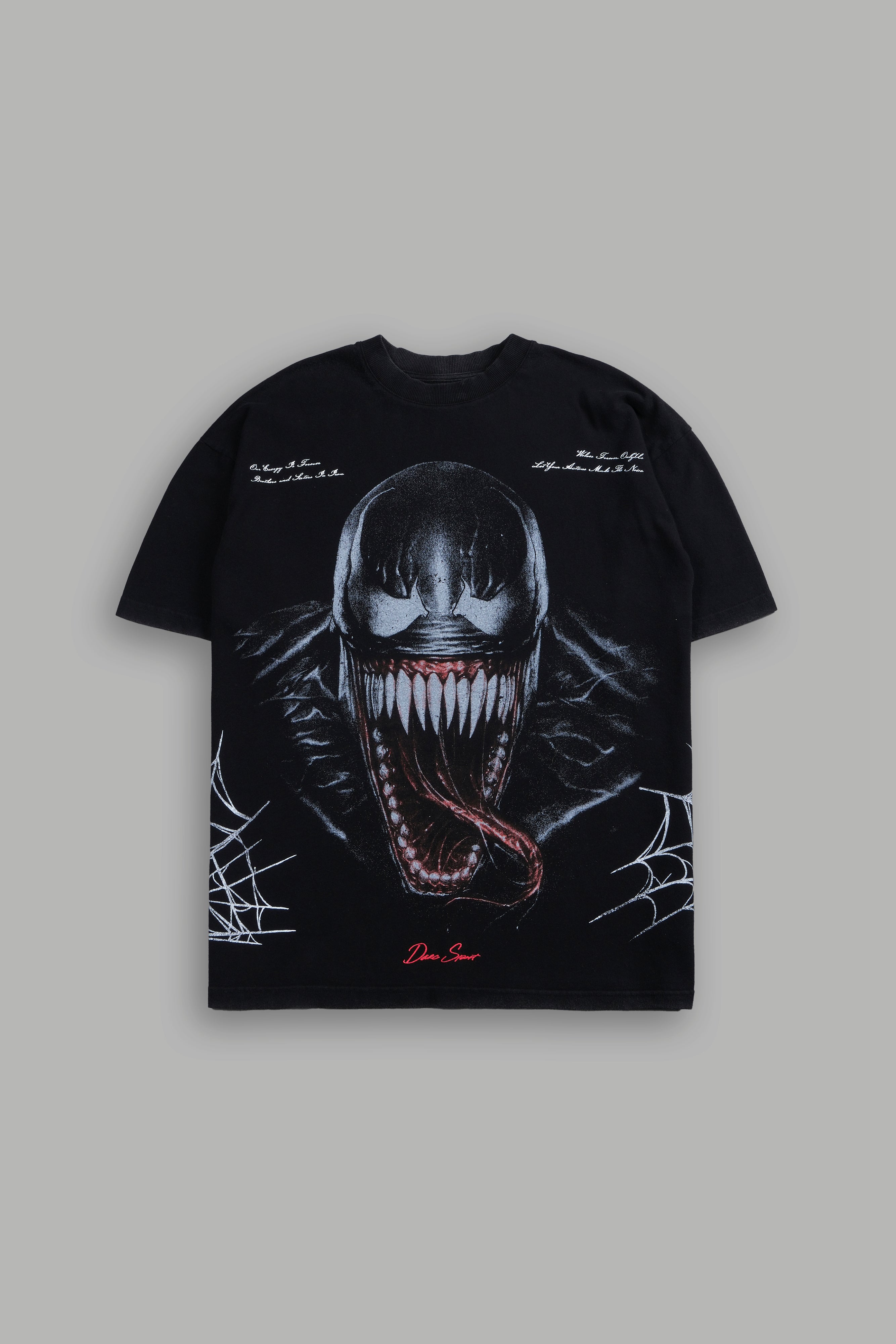 Symbiote V2 "Premium" Oversized Tee in Black