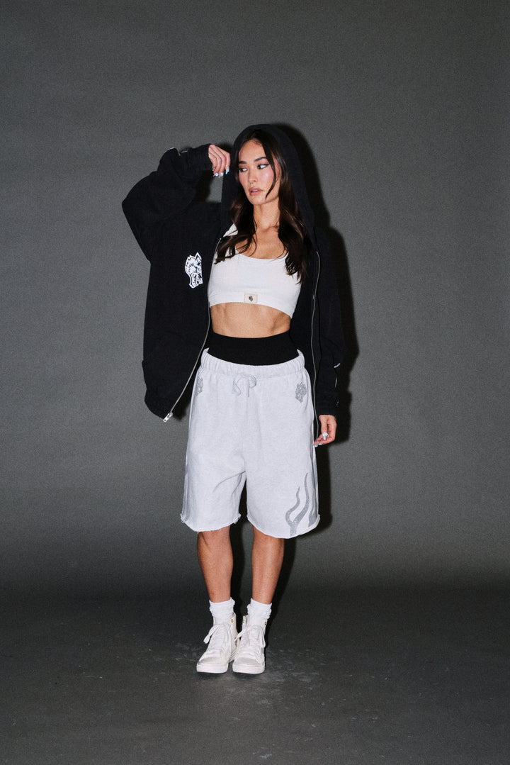 Our Code Chambers Zip Hoodie in Black