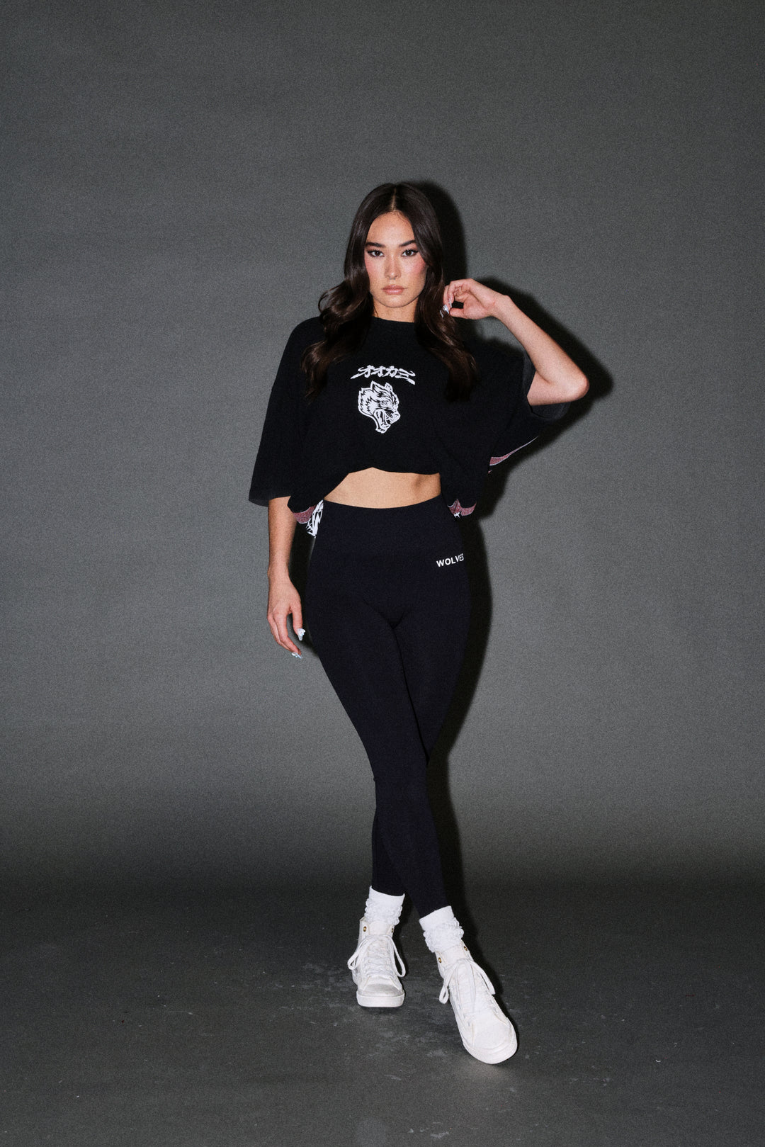 Our Code Premium Oversized Tee in Black