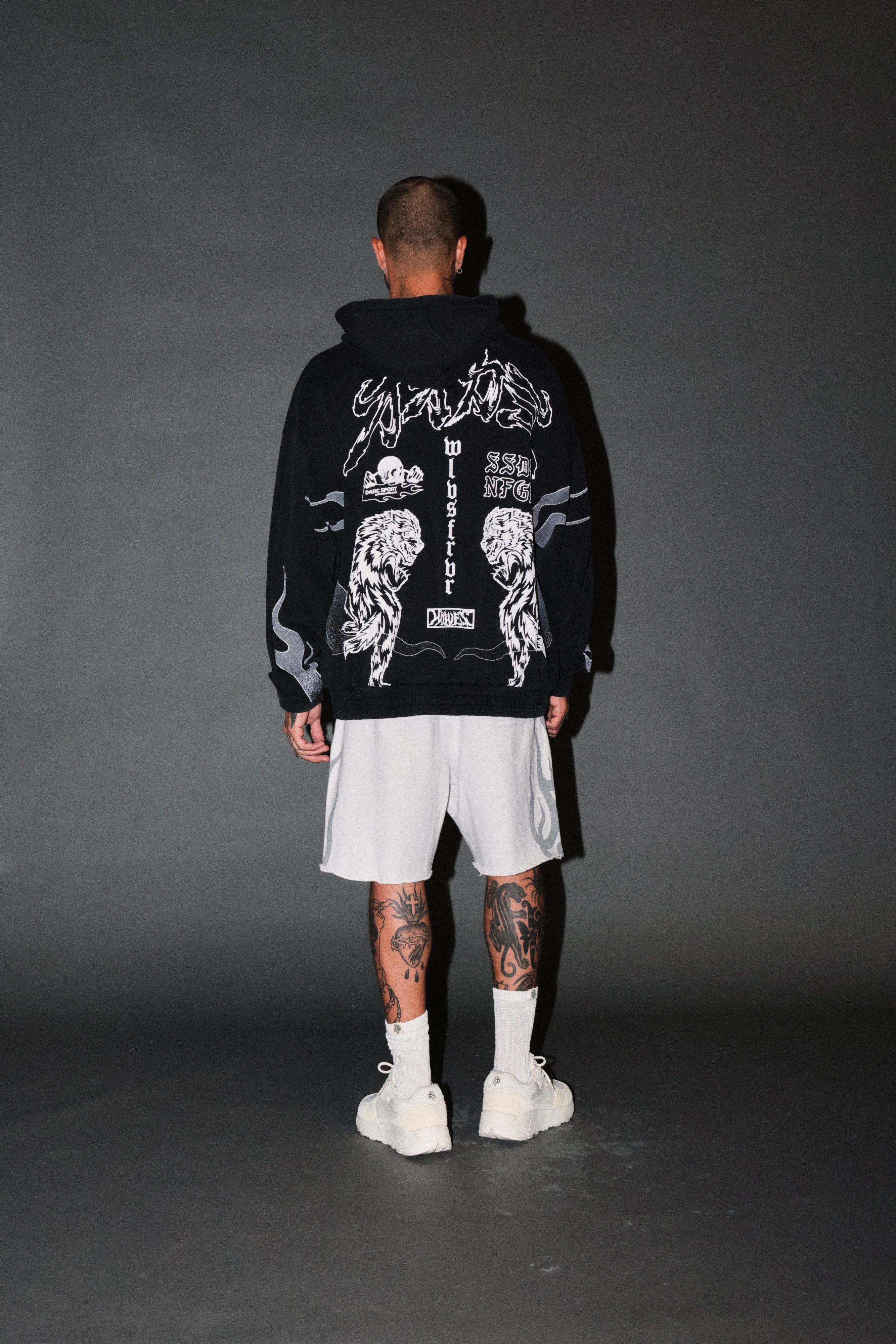 Our Code Chambers Zip Hoodie in Black