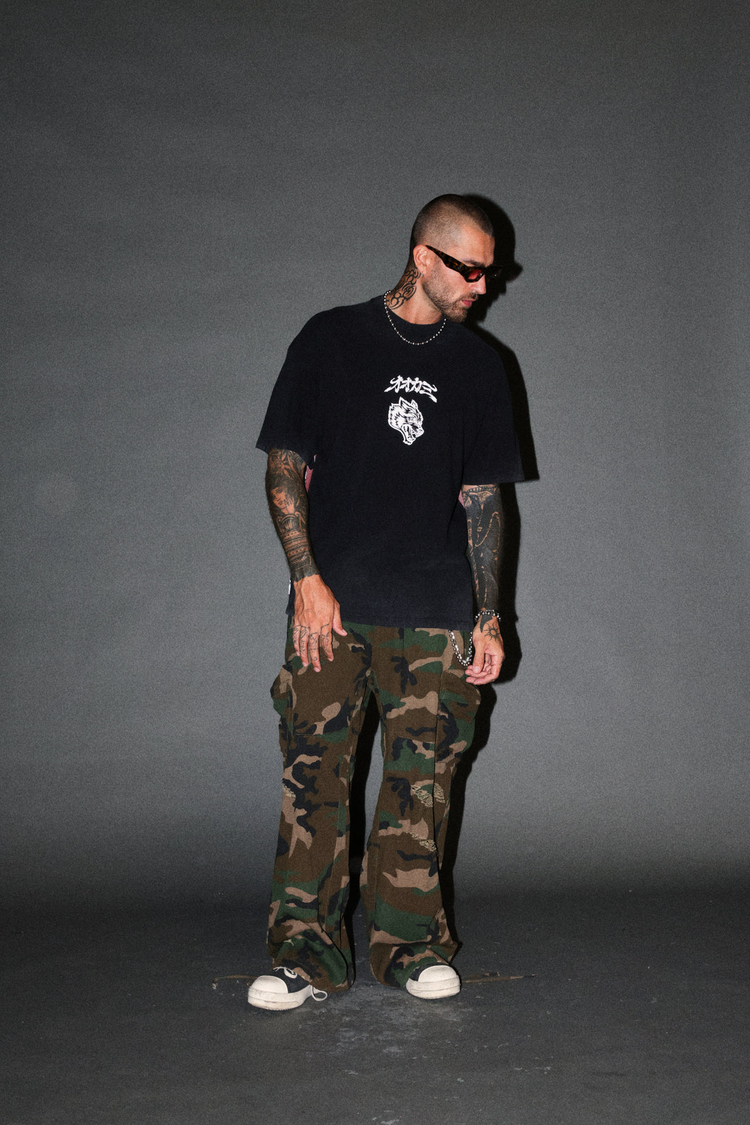 Our Code Premium Oversized Tee in Black