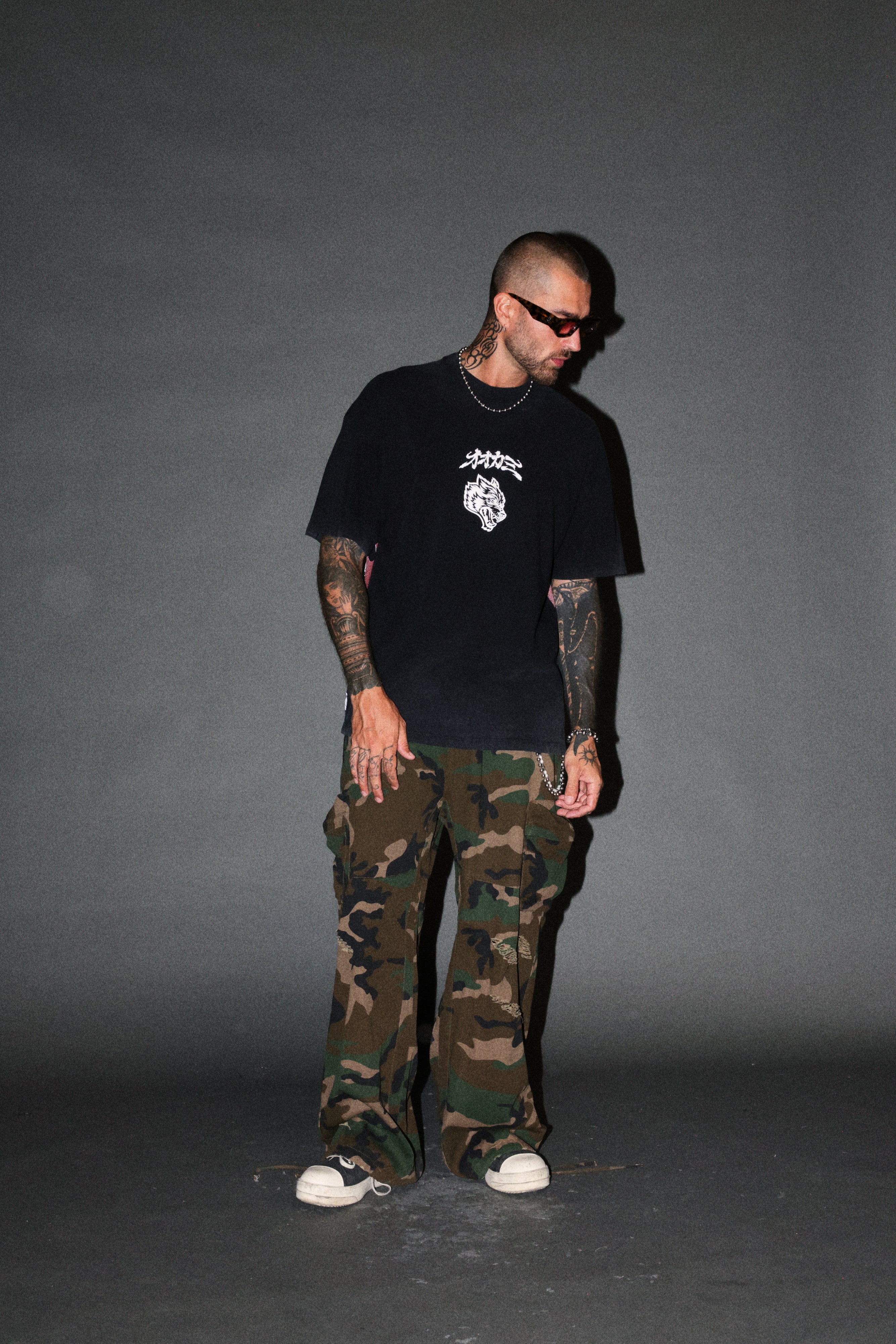 Our Code Premium Oversized Tee in Black