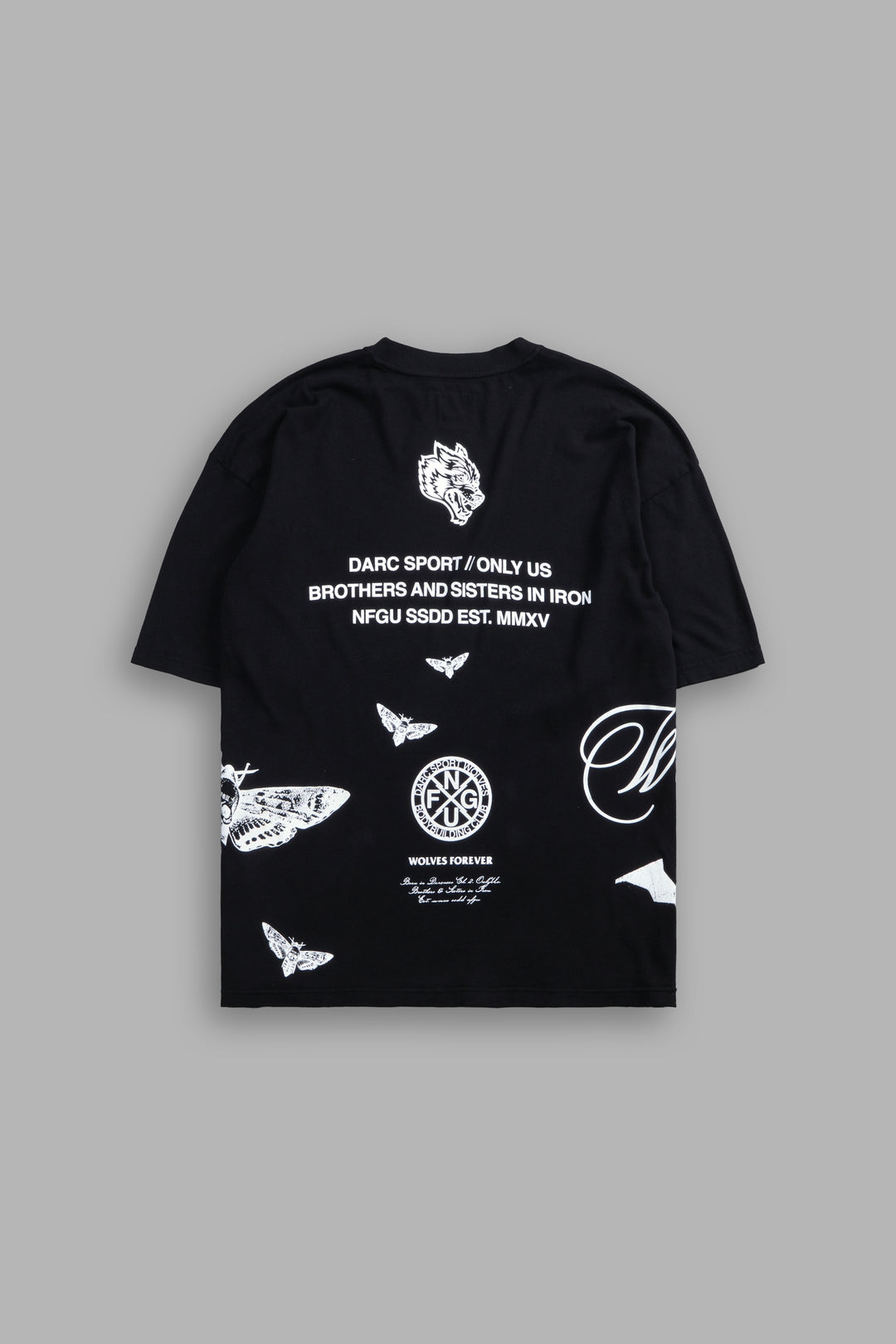 (1 OF 500) The Batman "Premium" Oversized Tee in Black/Red
