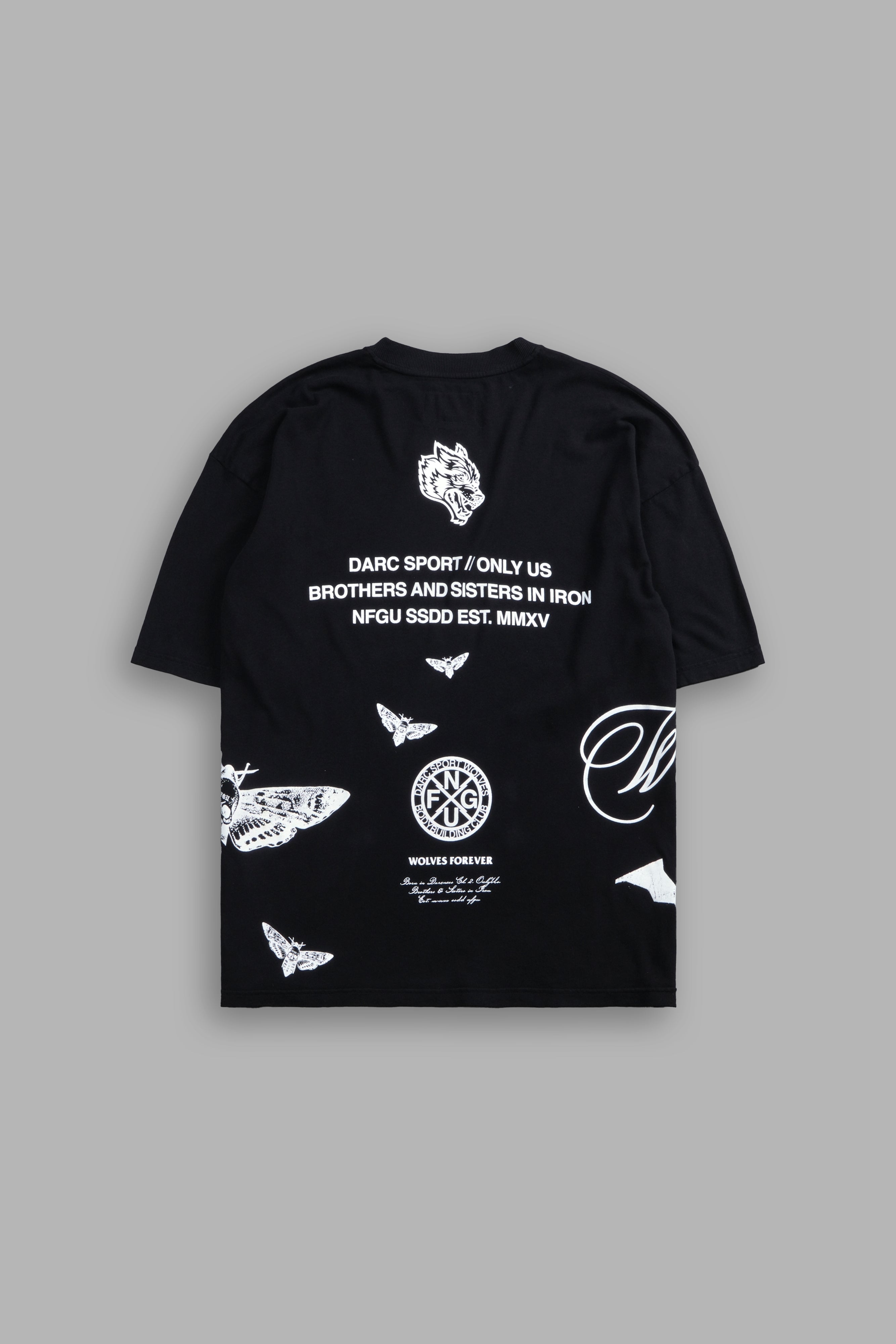 (1 OF 500) The Batman "Premium" Oversized Tee in Black/Red