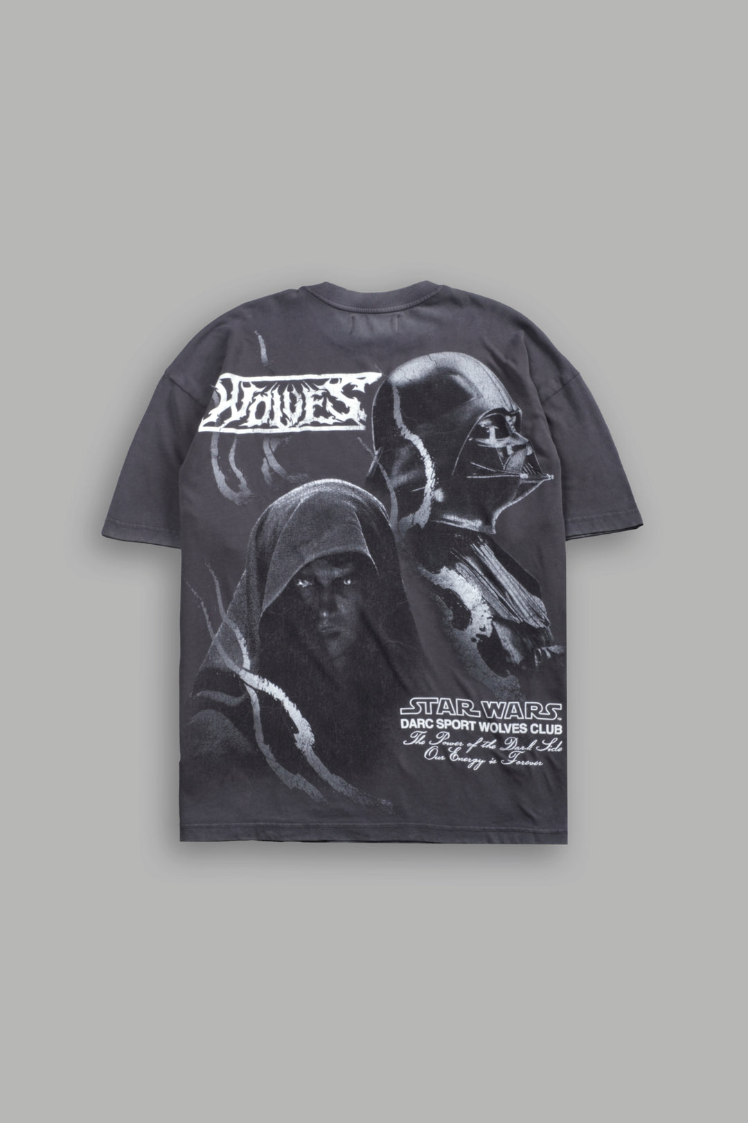 (1 Of 500) Charred Destiny "Premium" Oversized Tee in Slate Gray